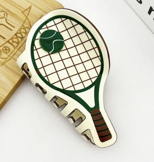Tennis Racket Claw Clip