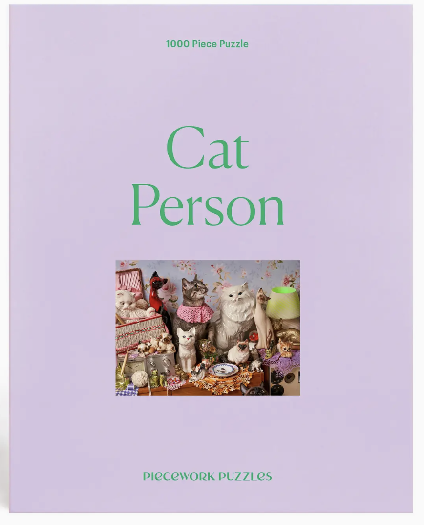Cat Person 1000 Piece Puzzle