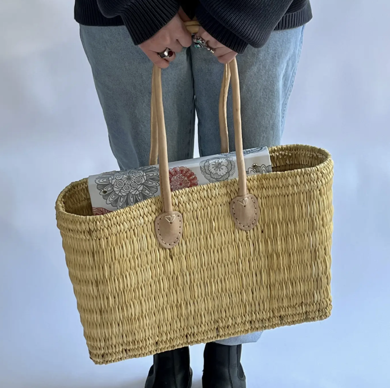 Simple Long Handled Tote