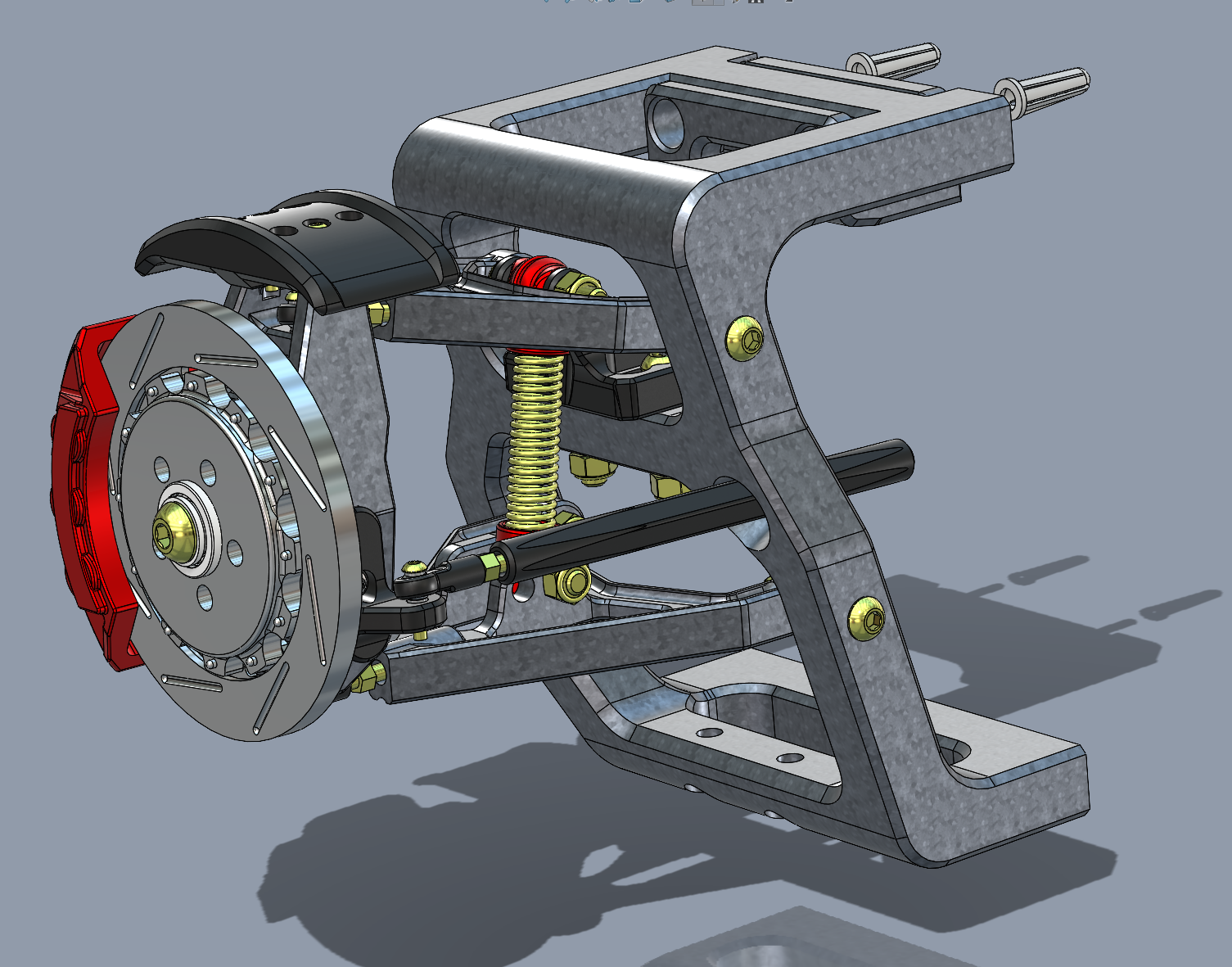 WALL MOUNT WHEELPHONE DIGITAL STL- WITH 5 SPOKE WHEEL
