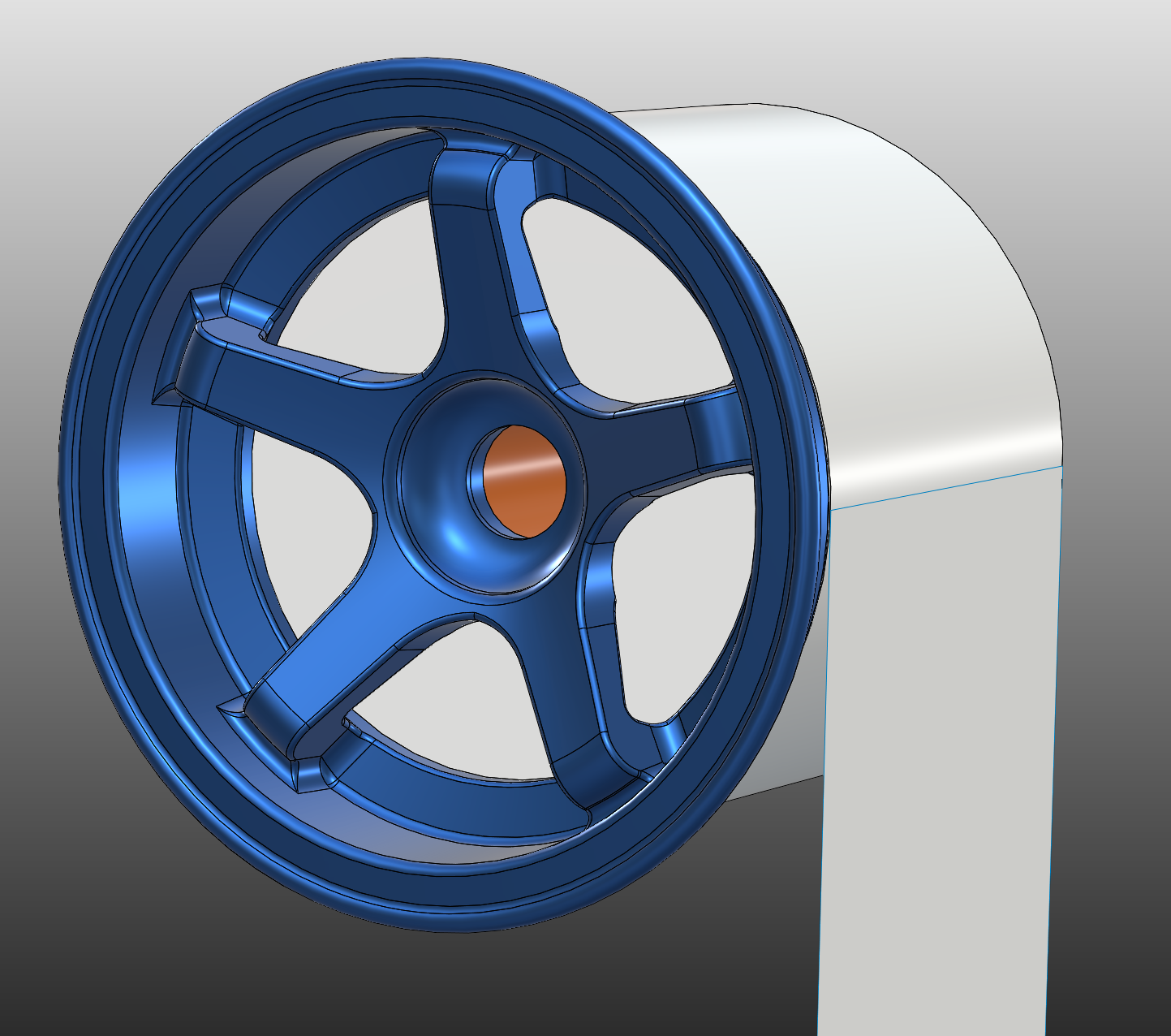 DIGITAL TOILET - 5 SPOKE T