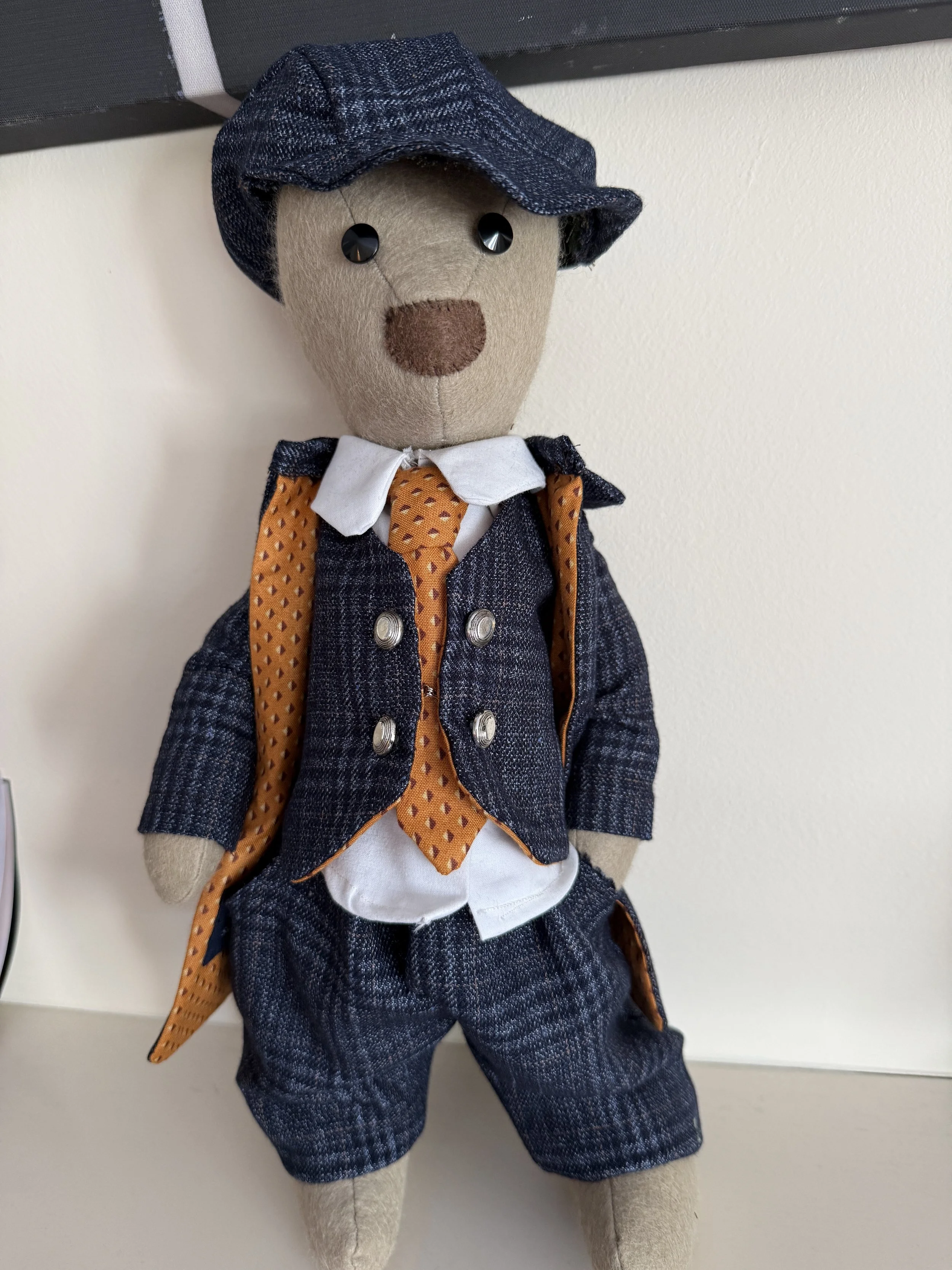 Meet Bertie: Making an Heirloom Bear