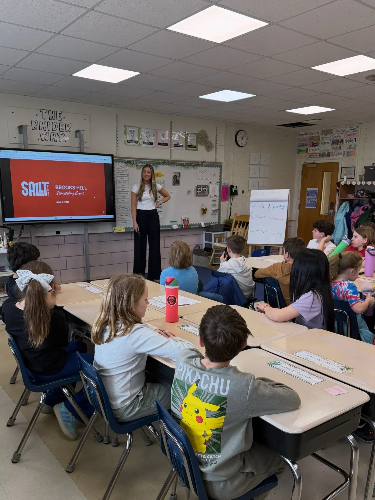 Future marketers in the making 🎤✨

We had the chance to step into a Fairport classroom and talk all things storytelling in advertising. Then we turned it over to the students to create their own commercials.

We loved seeing their creativity come to