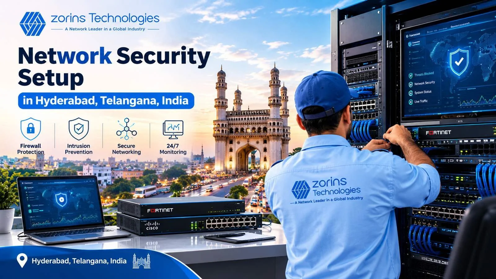 Network Security Setup in Hyderabad, Telangana, India