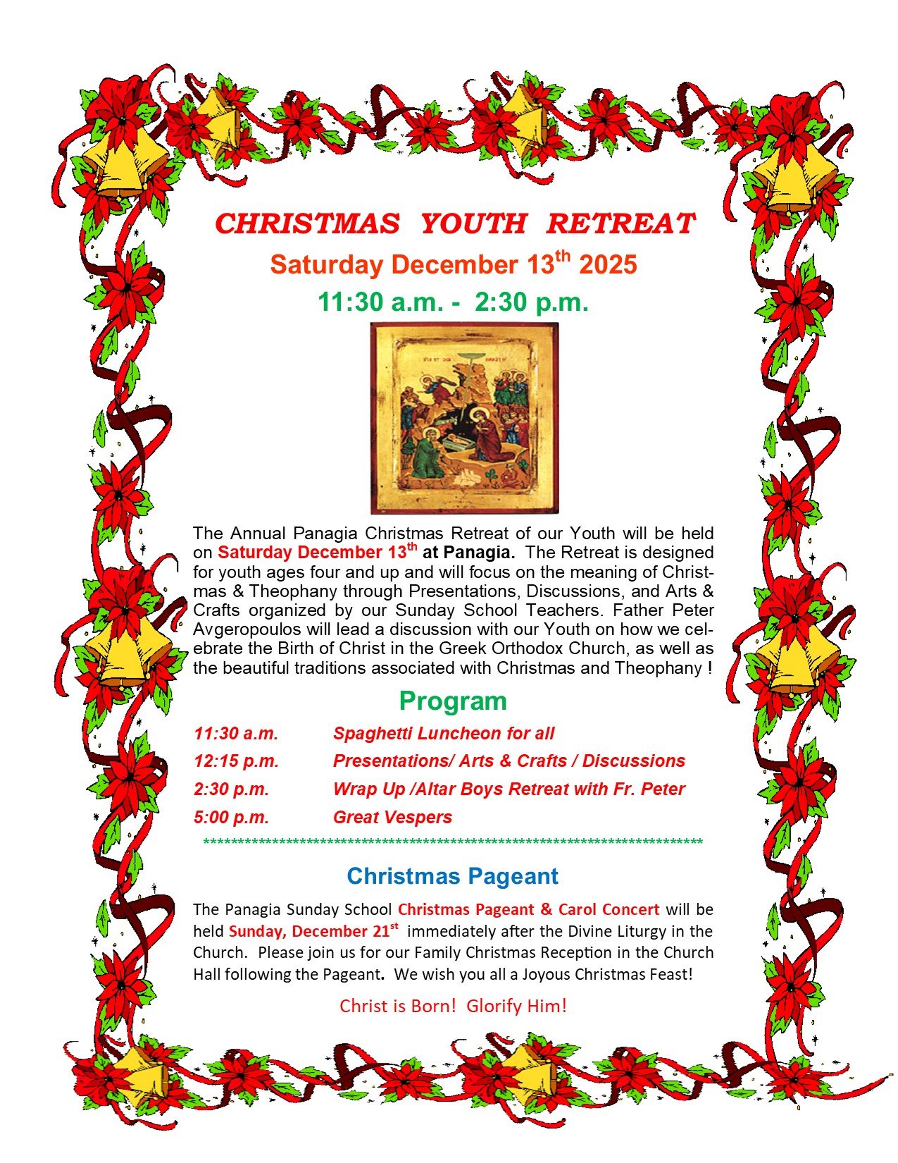 Christmas Youth Retreat