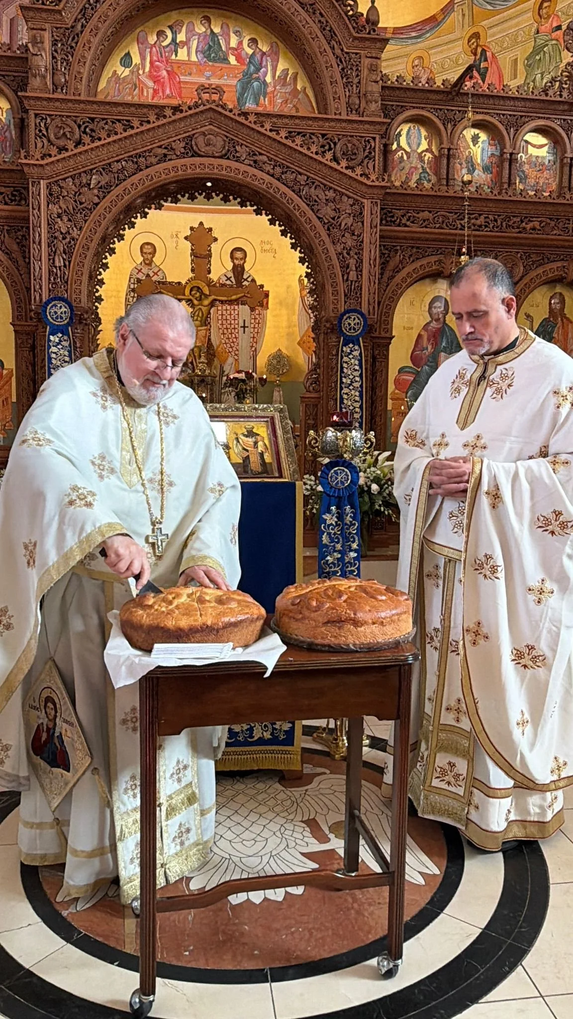 Vasilopita Blessing &amp; Kalanta