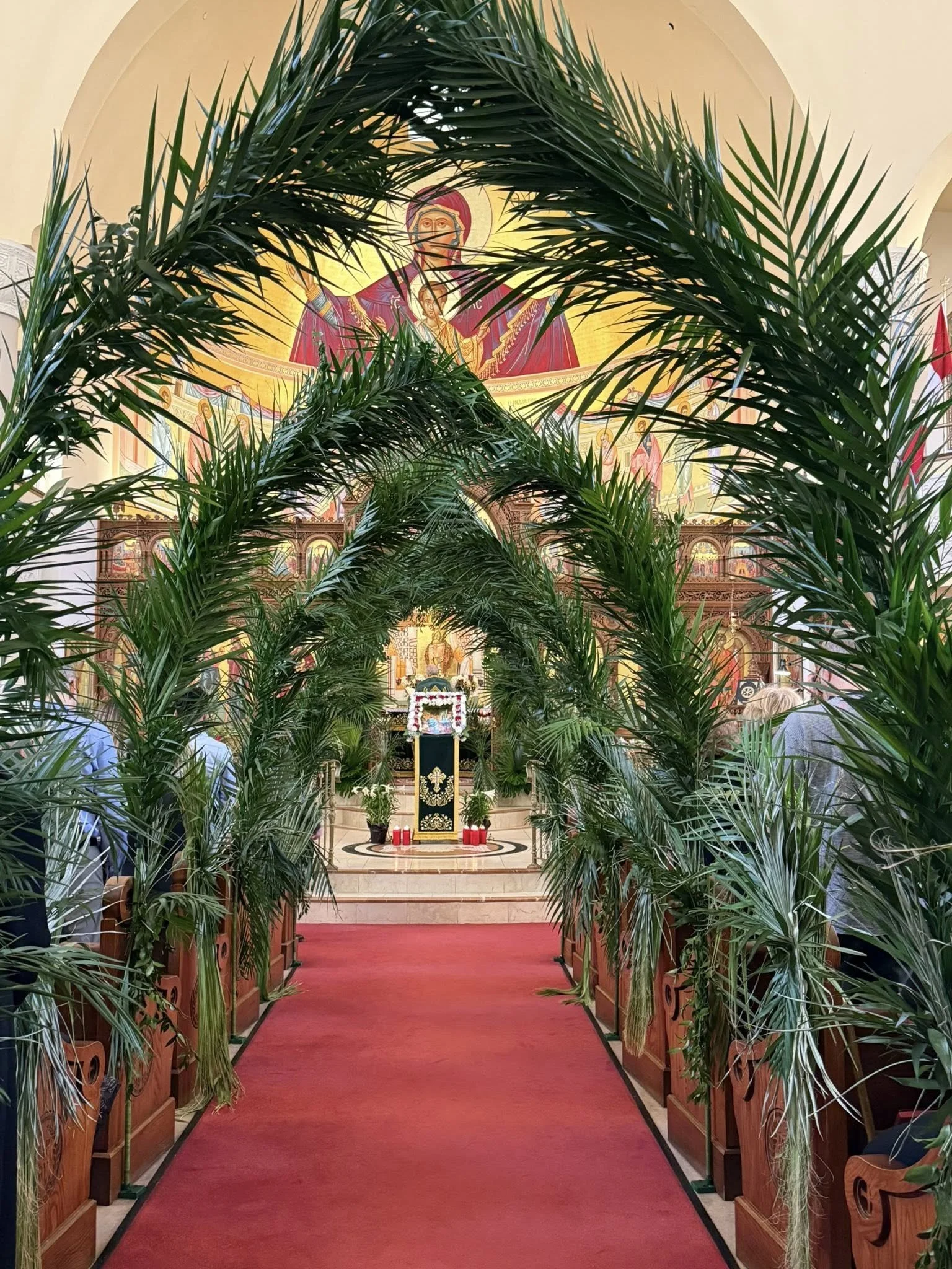 Palm Sunday at Panagia!
