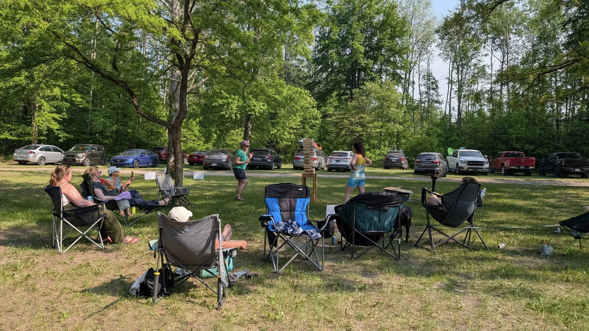 August Camping at Rifle River Recreation Area