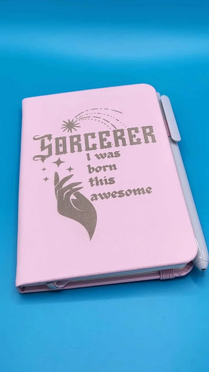 Sorcerer Pocket Notebook - Light Pink