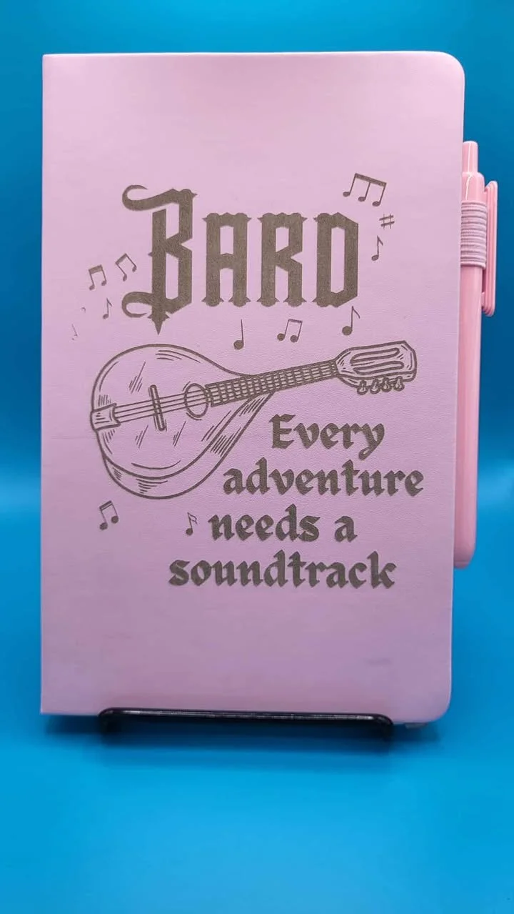 Bard Large Notebook - Light Pink