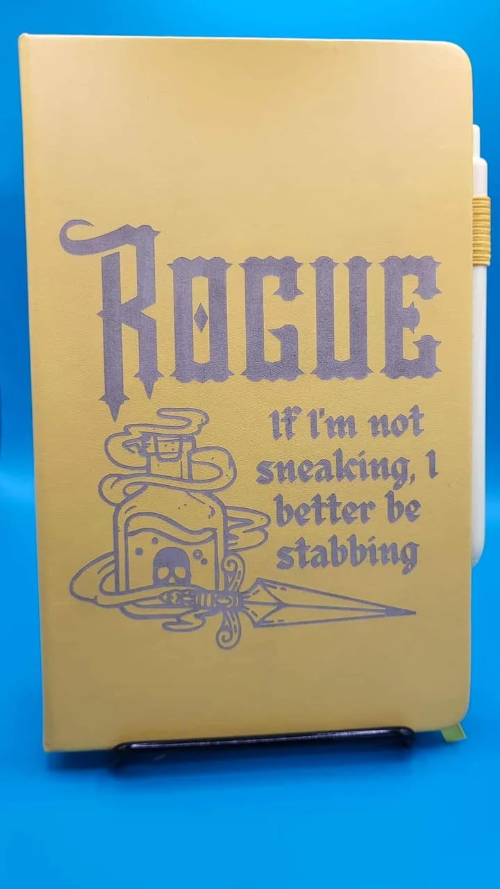Rogue Large Notebook - Yellow