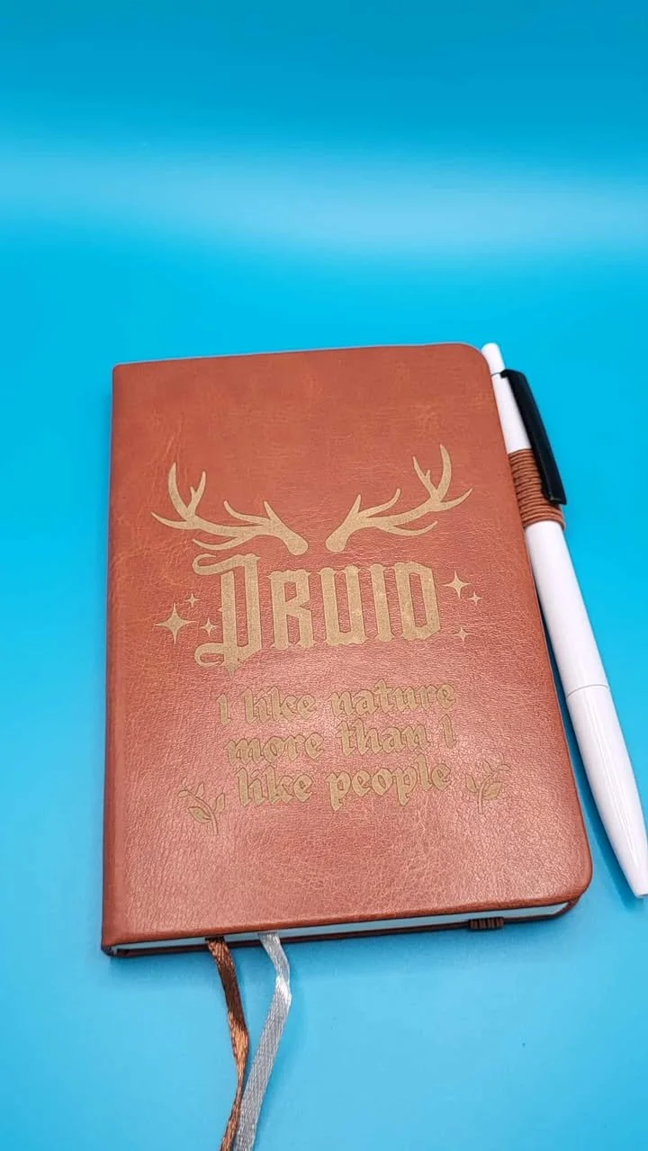 Druid Pocket Notebook - Brown