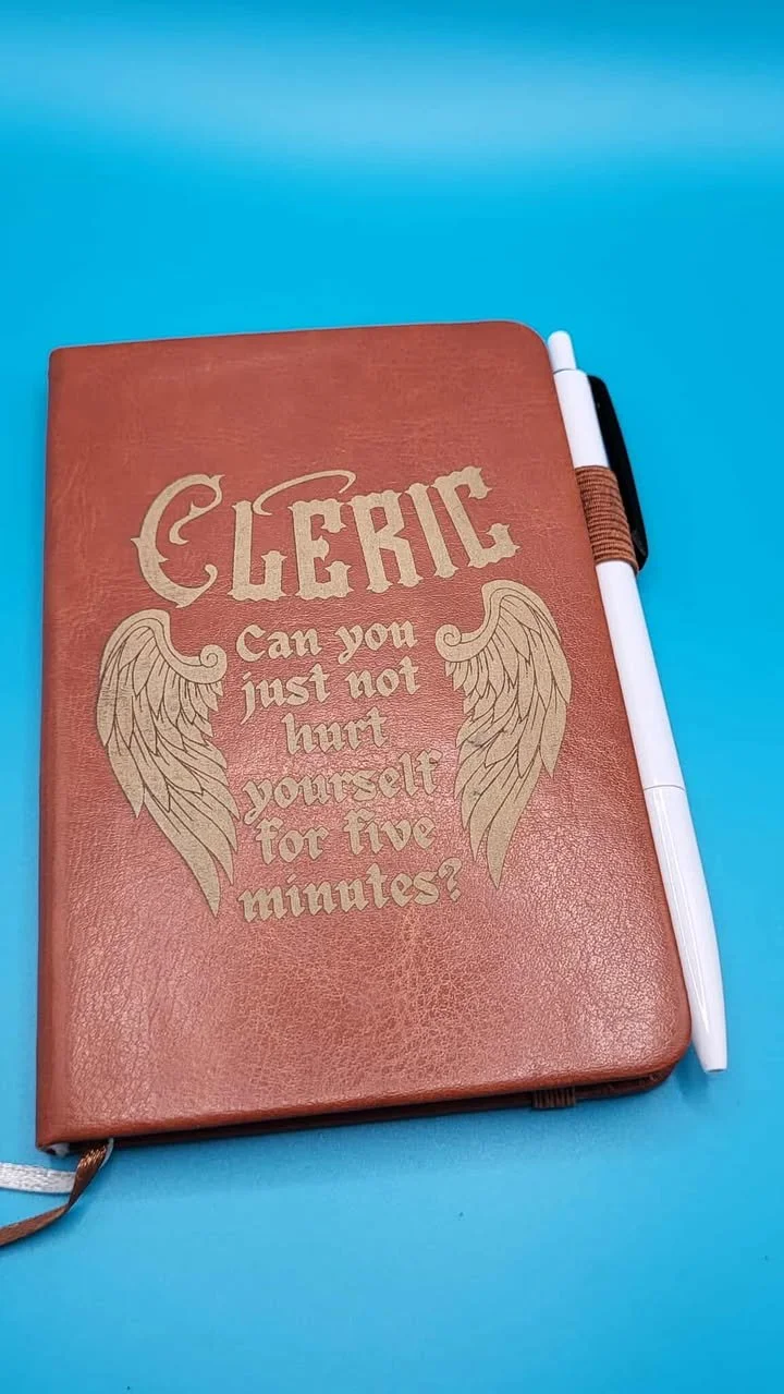 Cleric Pocket Notebook - Brown