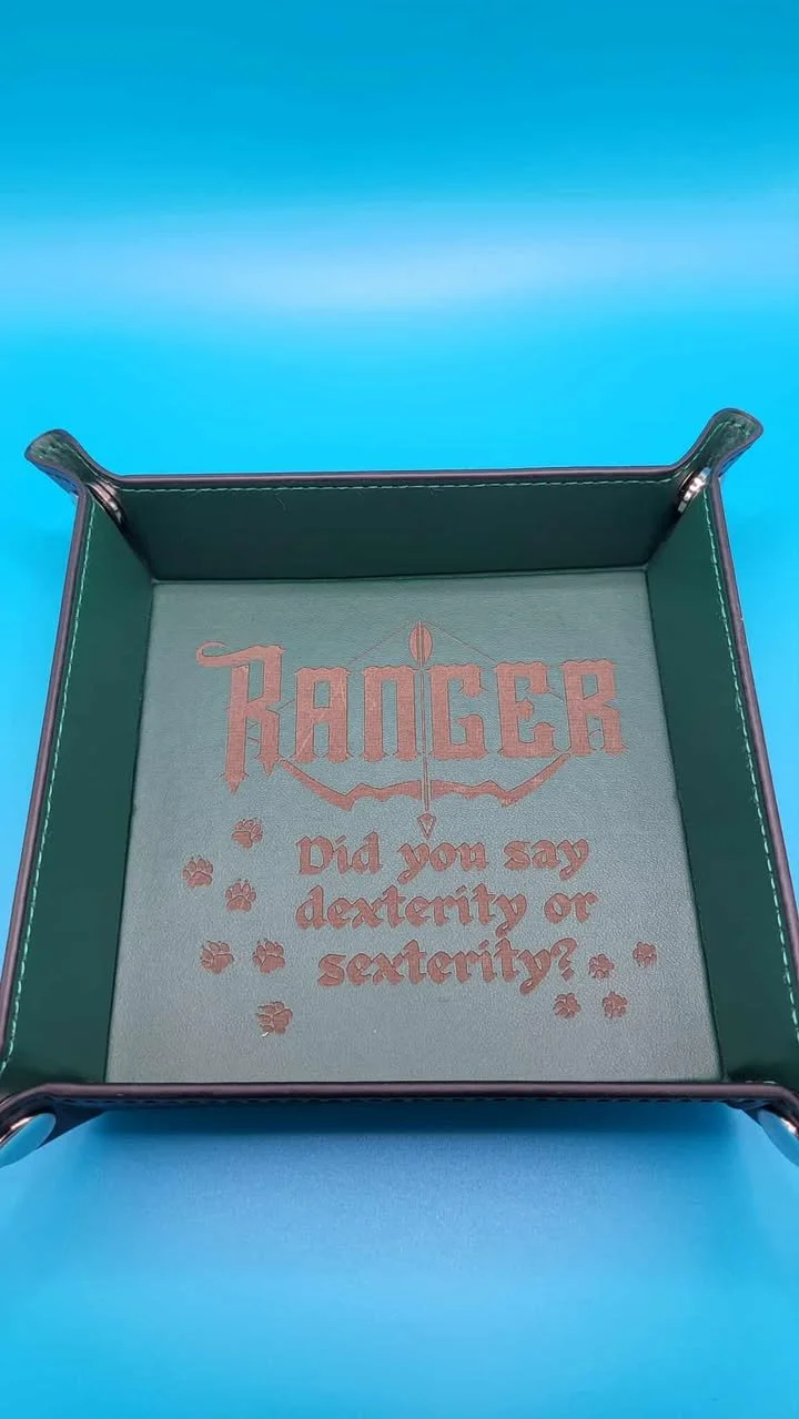 Ranger Dice Tray - Dark Green