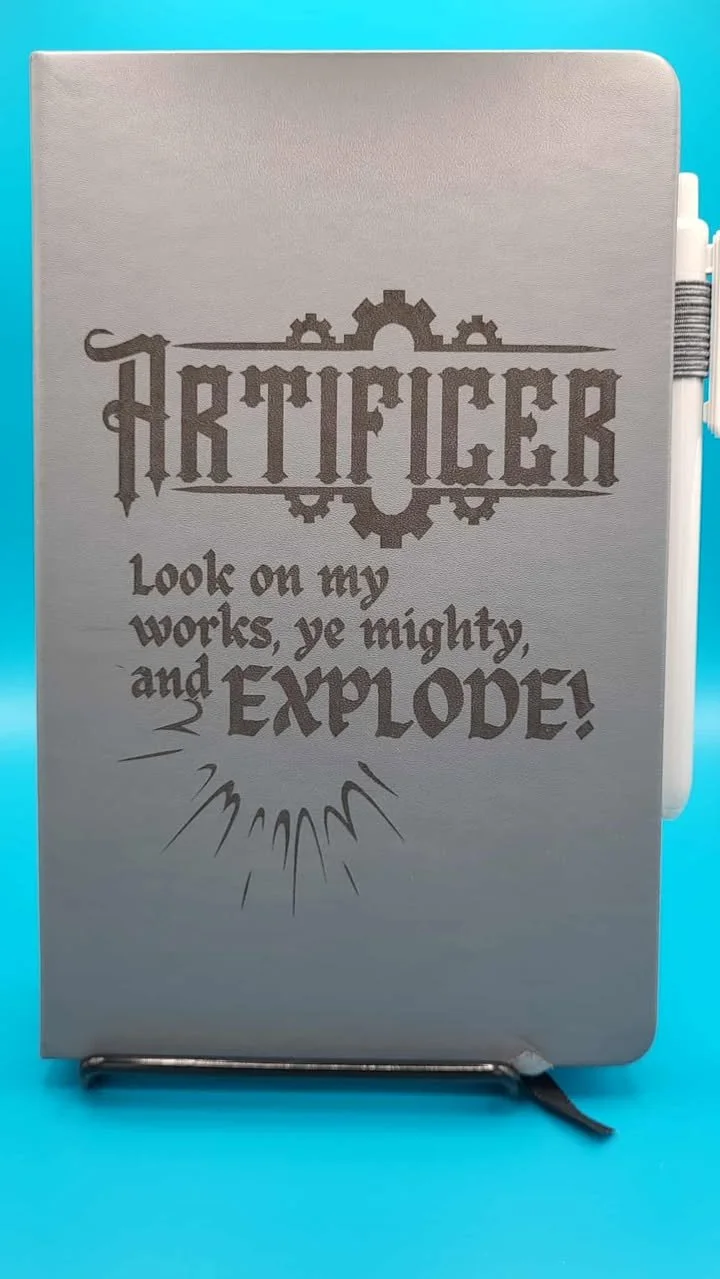 Artificer Large Notebook - Grey