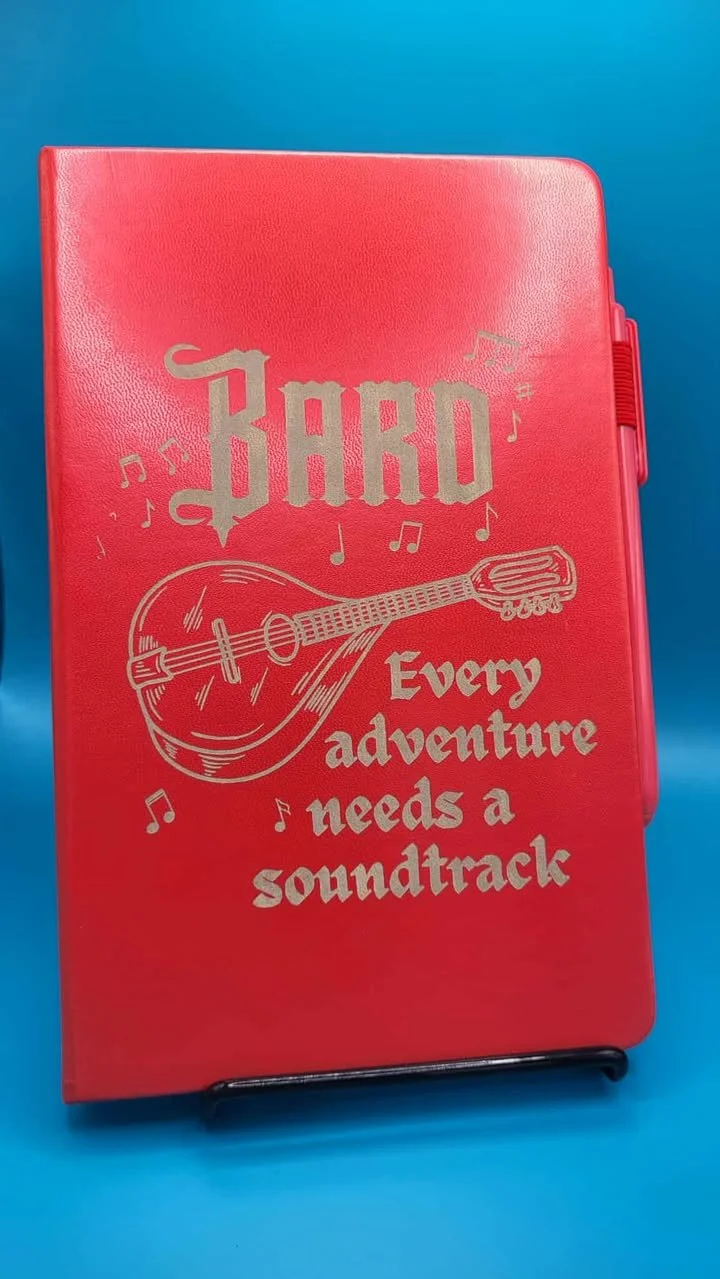Bard Large Notebook - Red
