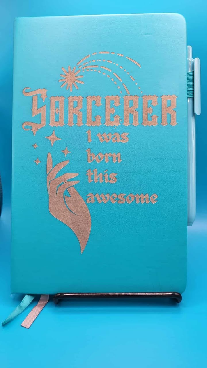 Sorcerer Large Notebook - Turquoise
