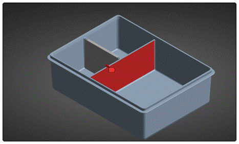 Box + Divider Fixed Divider Force Location