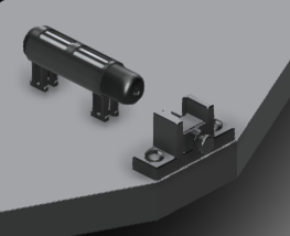 Laser Pointer Attachment + DPDT Switch Holder