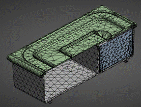 Box + Divider + Lid Mesh