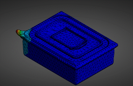 Box + Lid Tab Force Deformation