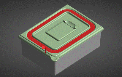 Box + Divider + Lid Lid Force Location
