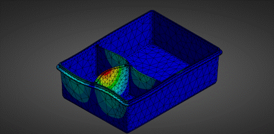 Box + Divider Free Divider Force Deformation