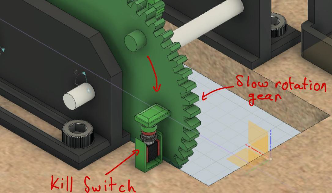 Slow Gear Kill Mechanism