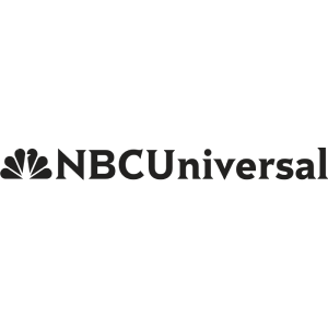 NBCUniversal logo with peacock icon and text