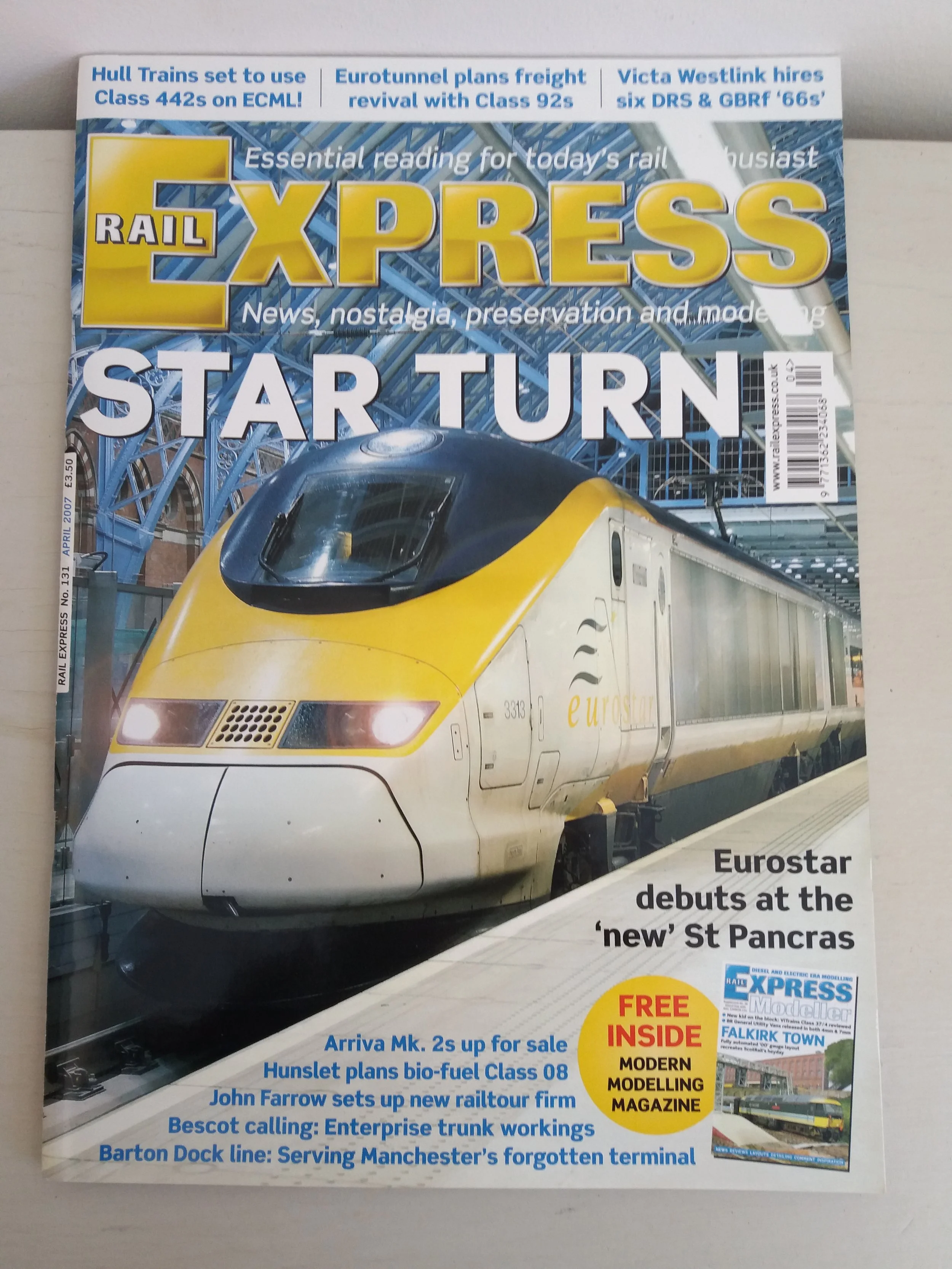 Rail Express
Issue 131 - April 2007