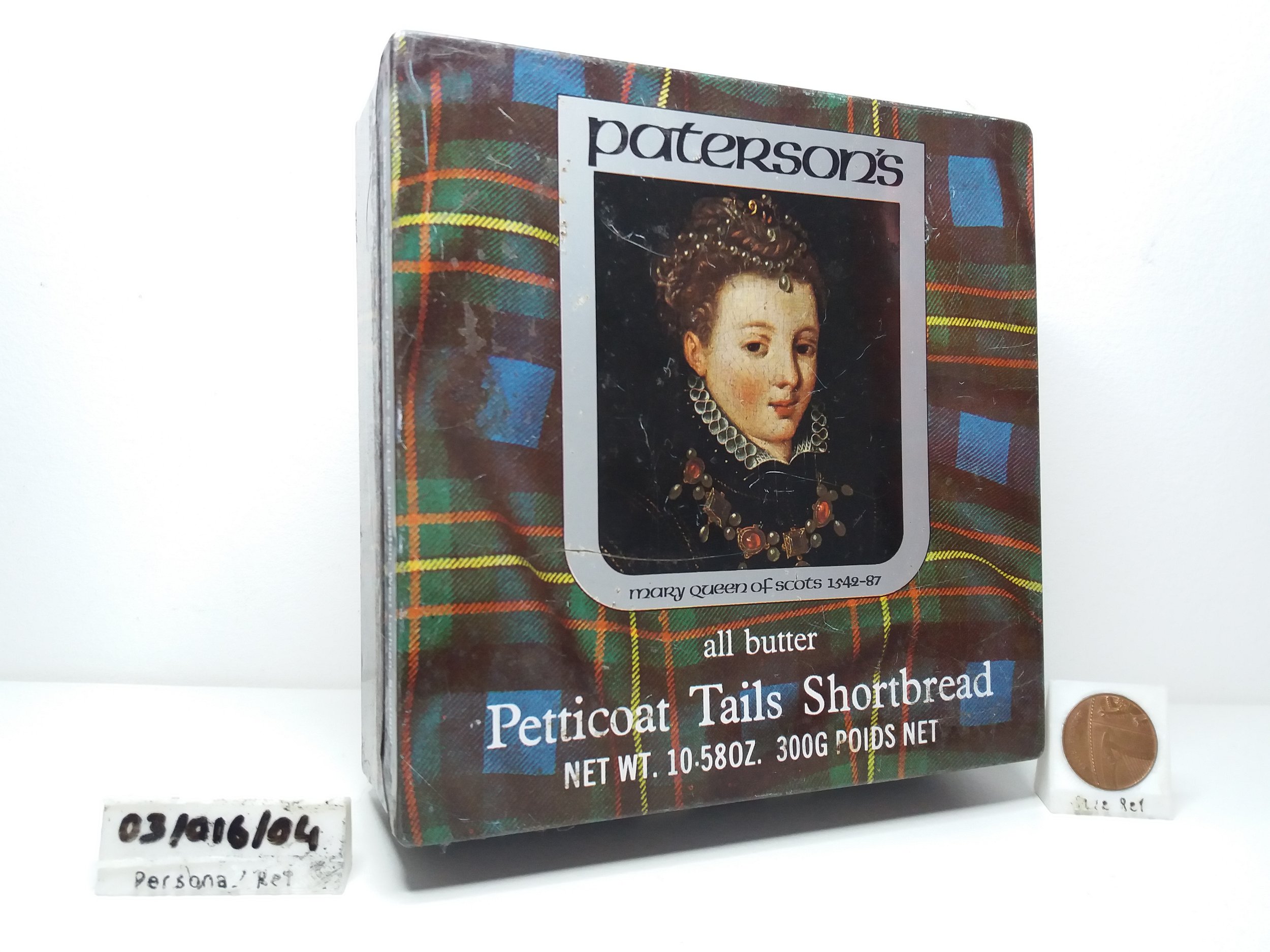 1960s / 1970s | Paterson's All Butter Petticoat Tails Shortbread Tin