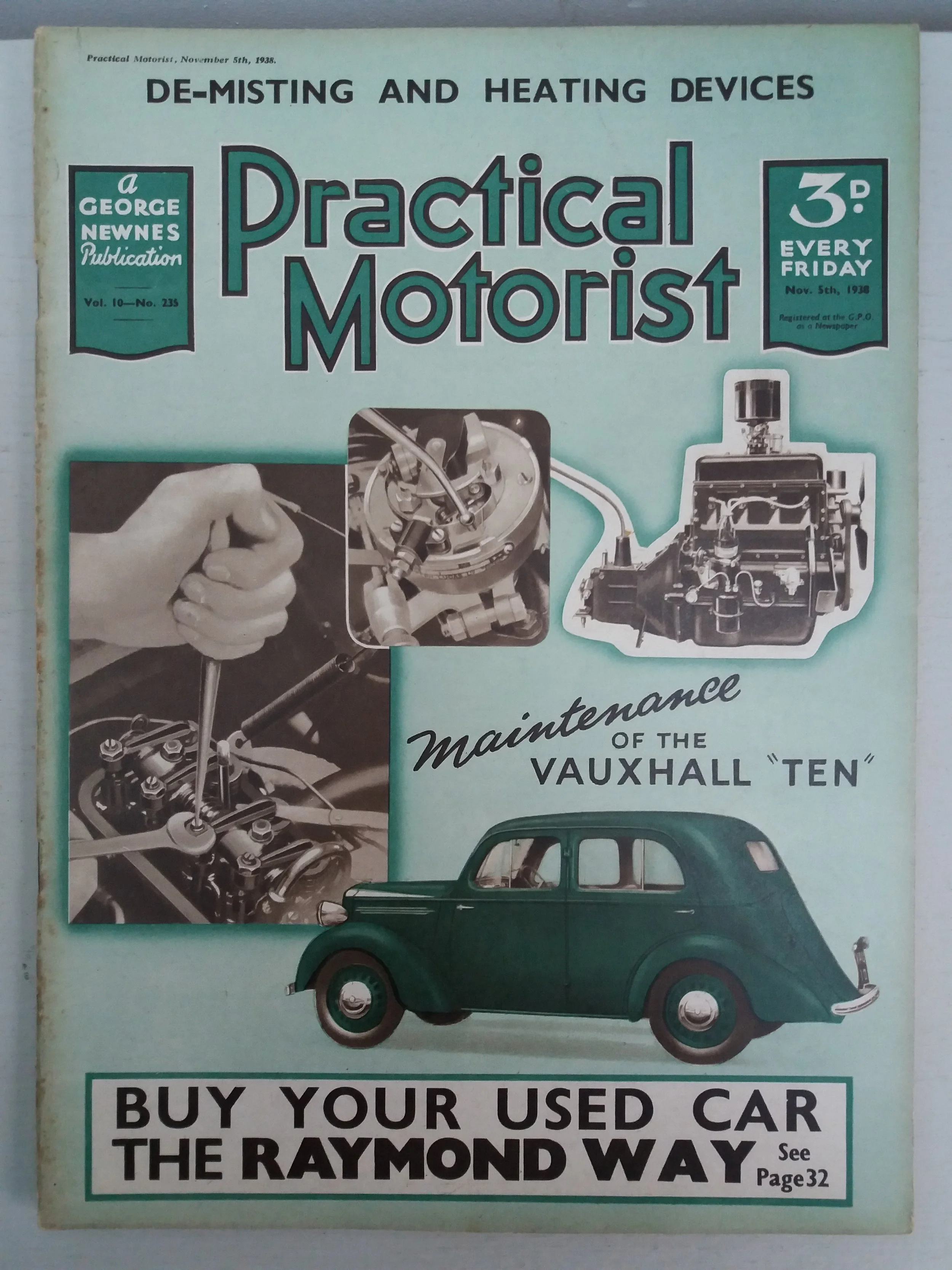 Practical Motorist
No. 235 (Nov. 5th, 1938)