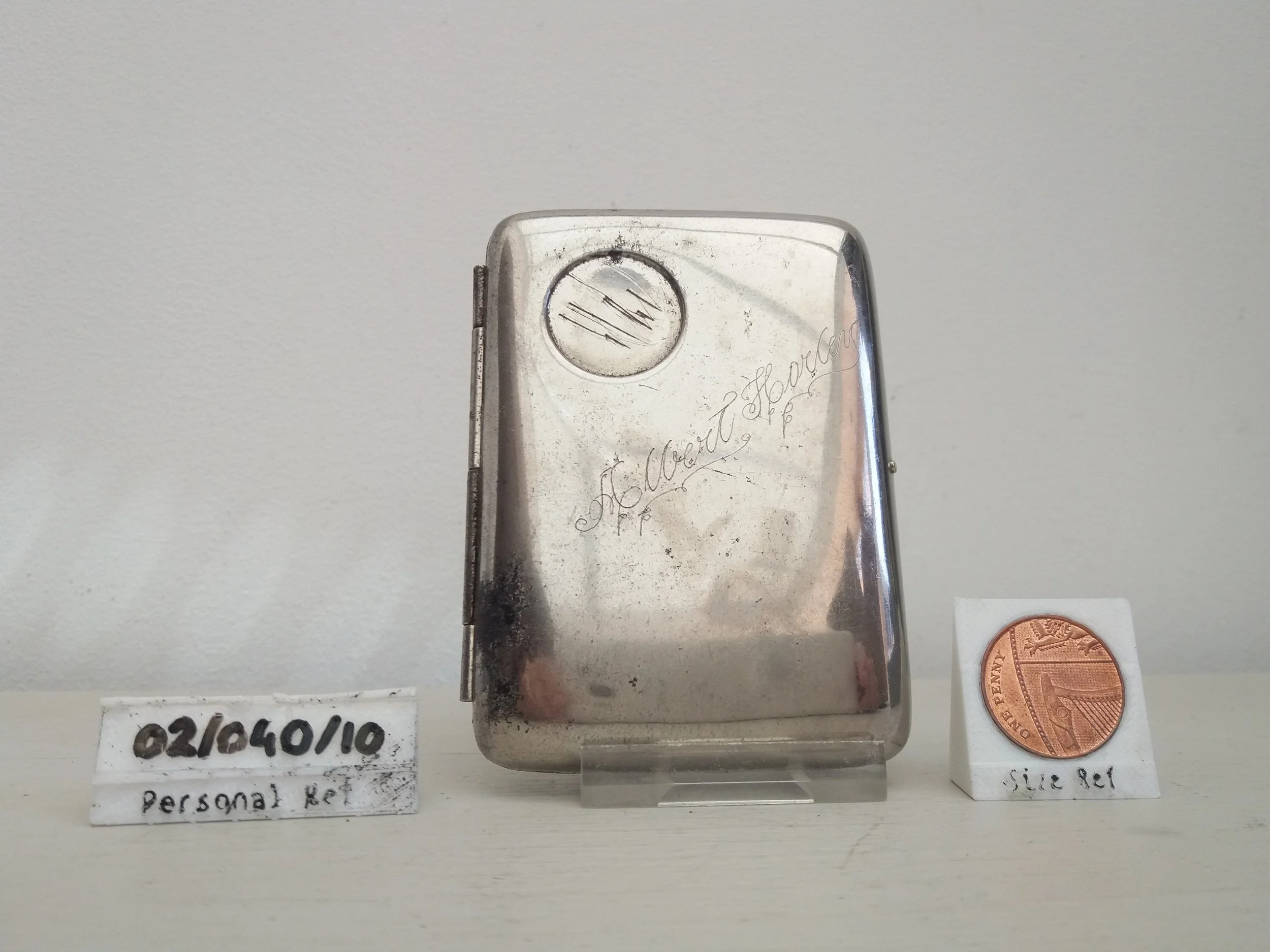 1900s - 1920s | Engraved Cigarette Case