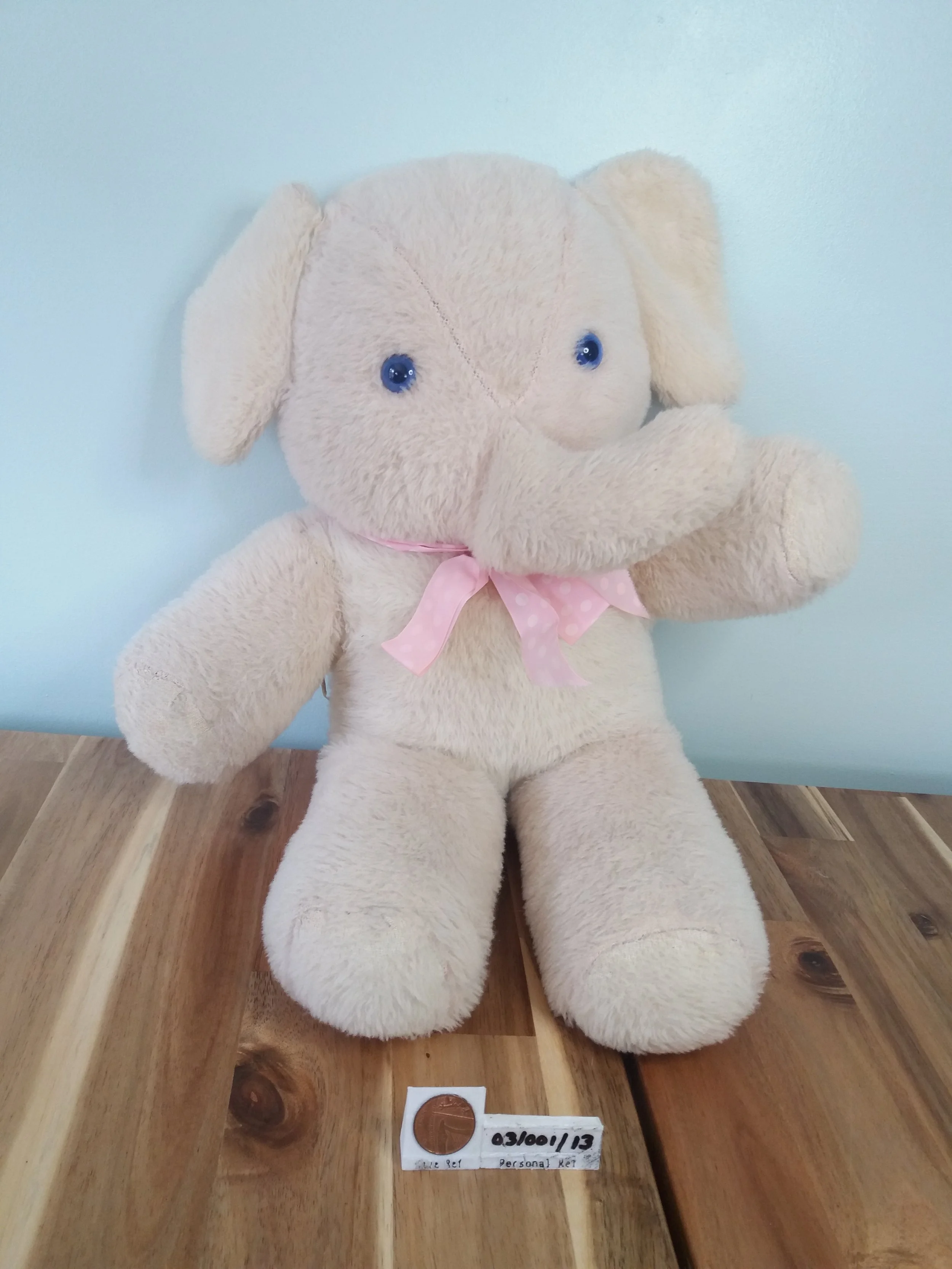 1960s / 1970s | Well Loved Chad Valley Pink Elephant