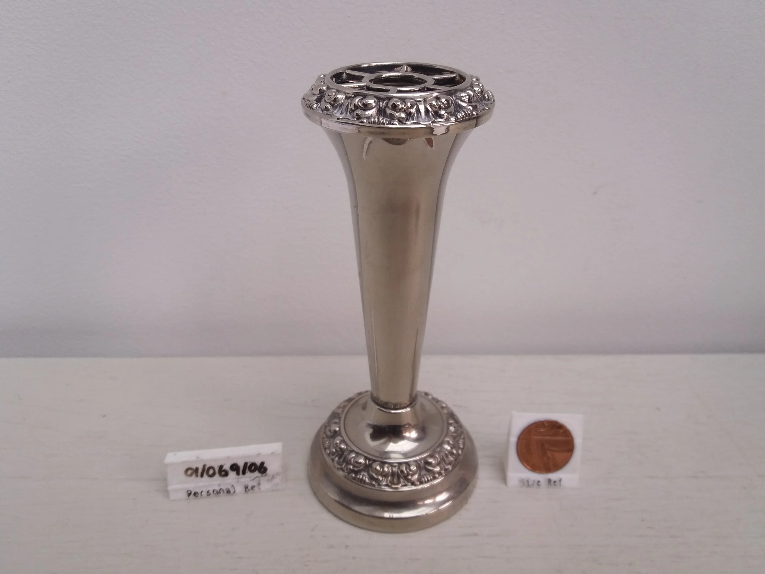 1960s | Ianthe Silver Plated Posy Vase