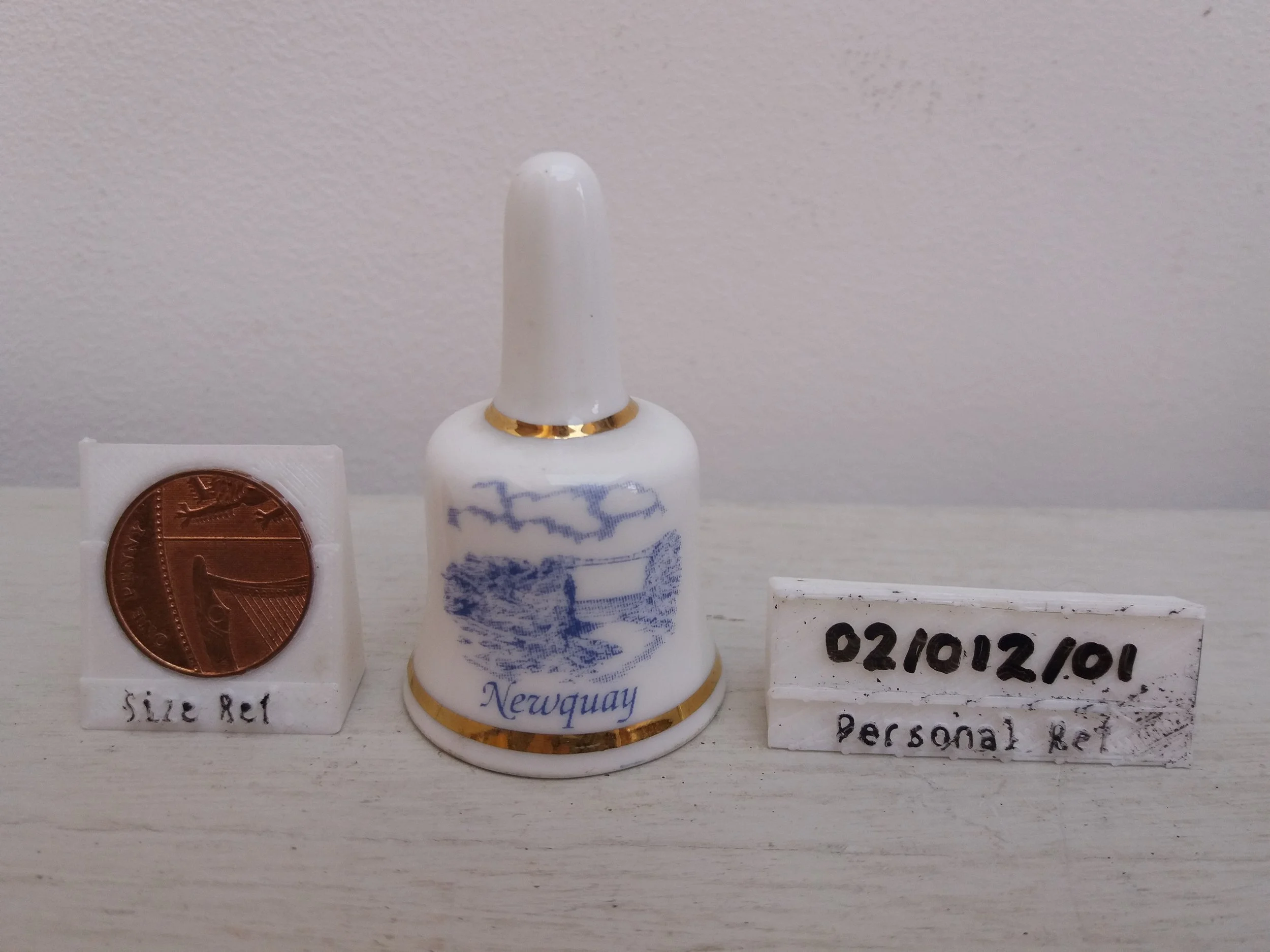 1970s / 1980s | Miniature Newquay Porcelain Bell