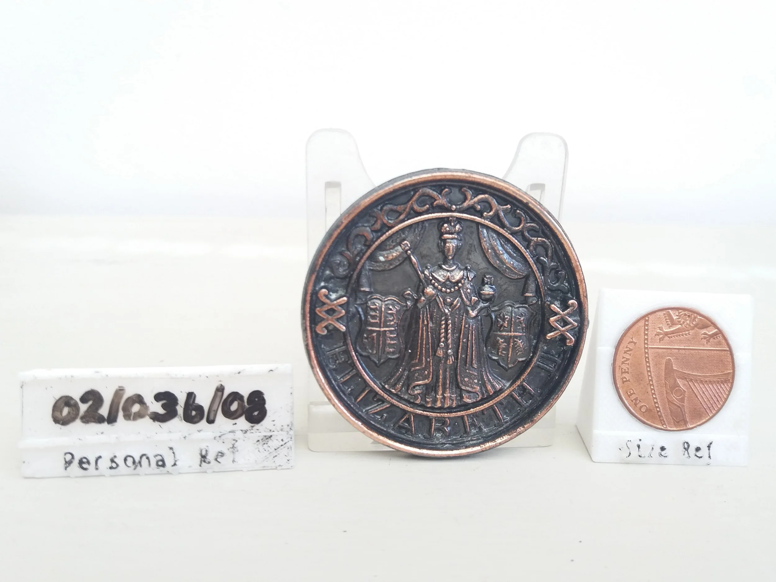 1953 | Large QEII Coronation Button