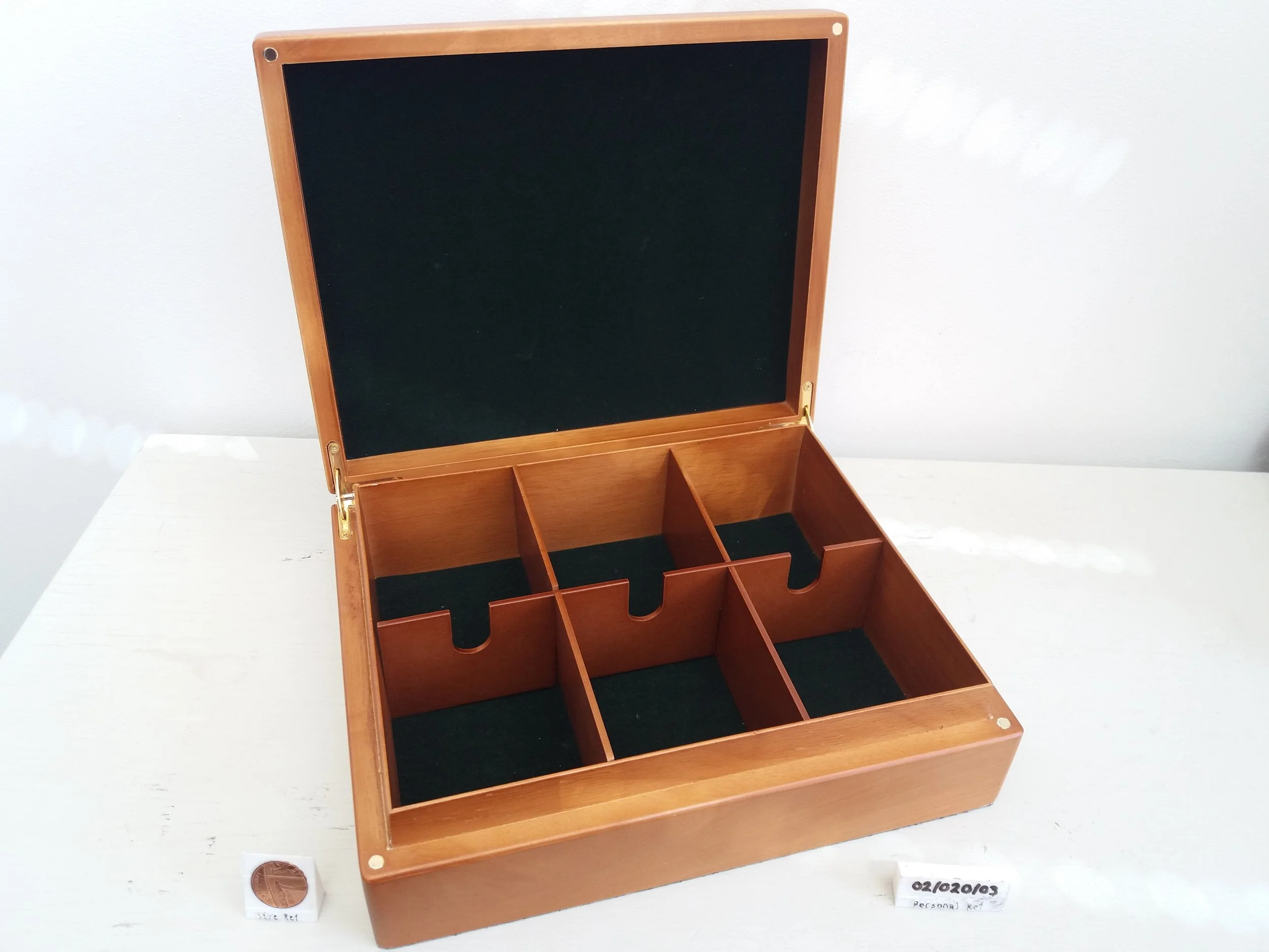 Compartmented Wooden Harrods Box