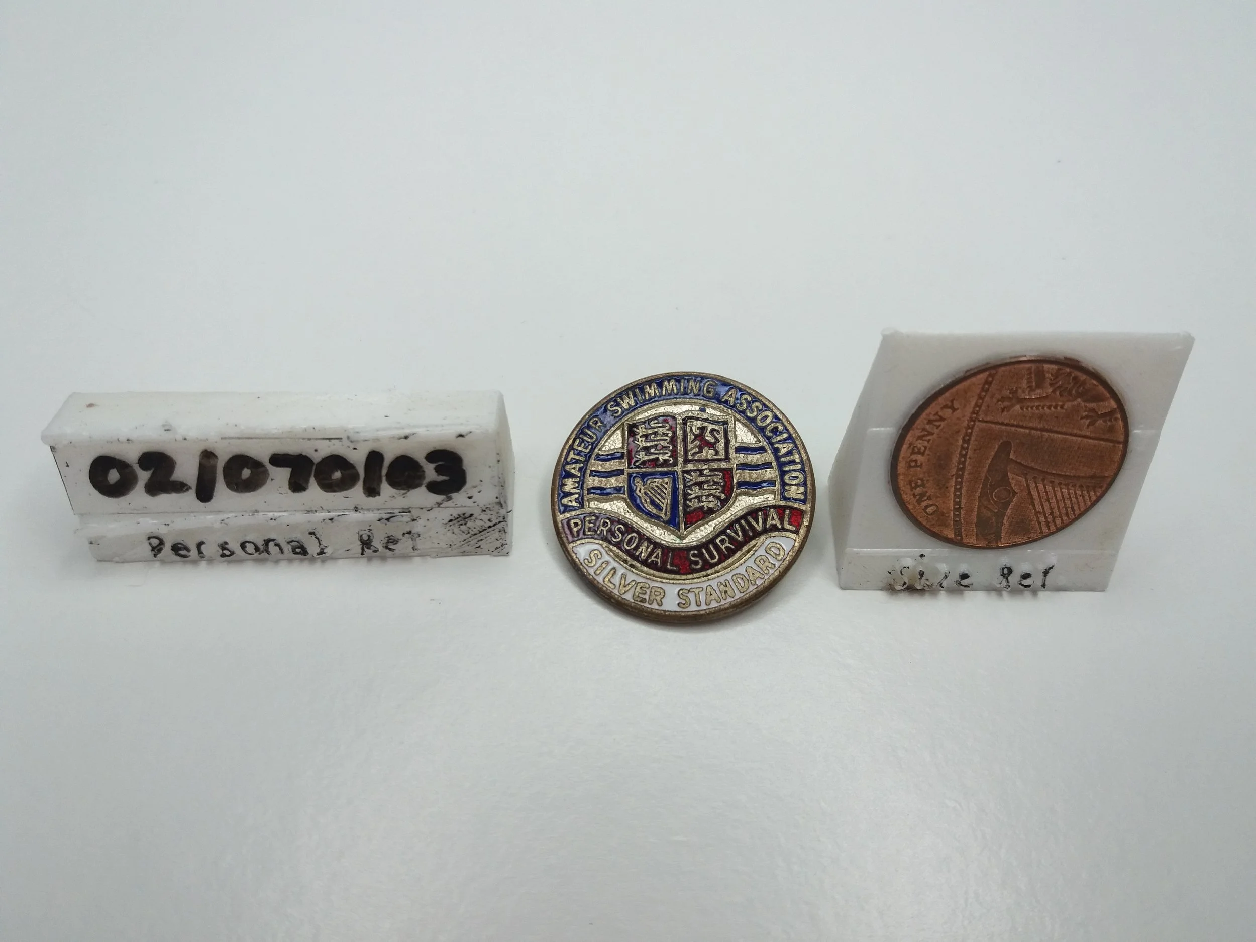 1980s | Amateur Swimming Association Personal Survivor Silver Standard Pin