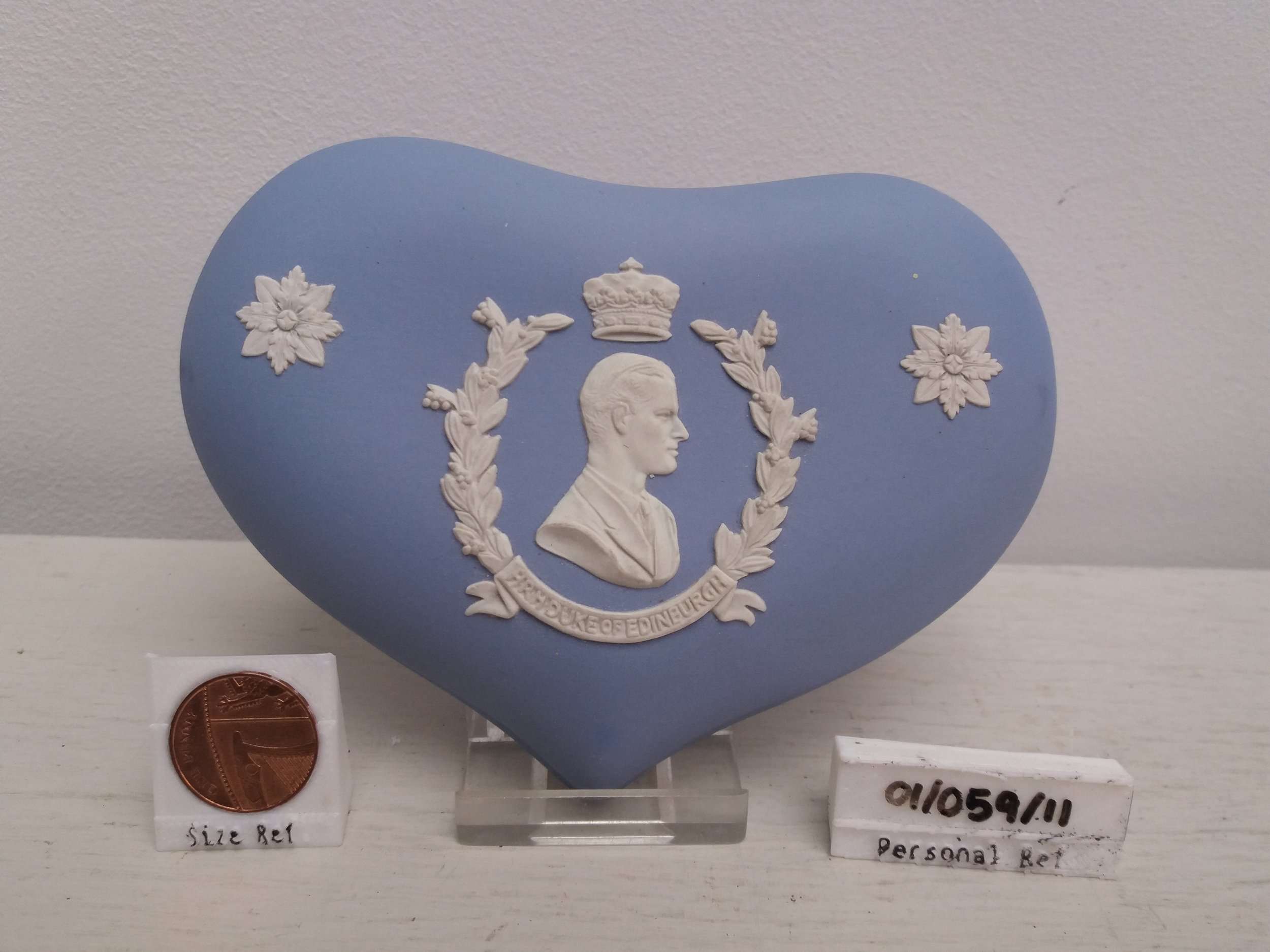 1953 | Wedgwood Jasperware Prince Philip Duke of Edinburgh Trinket Box