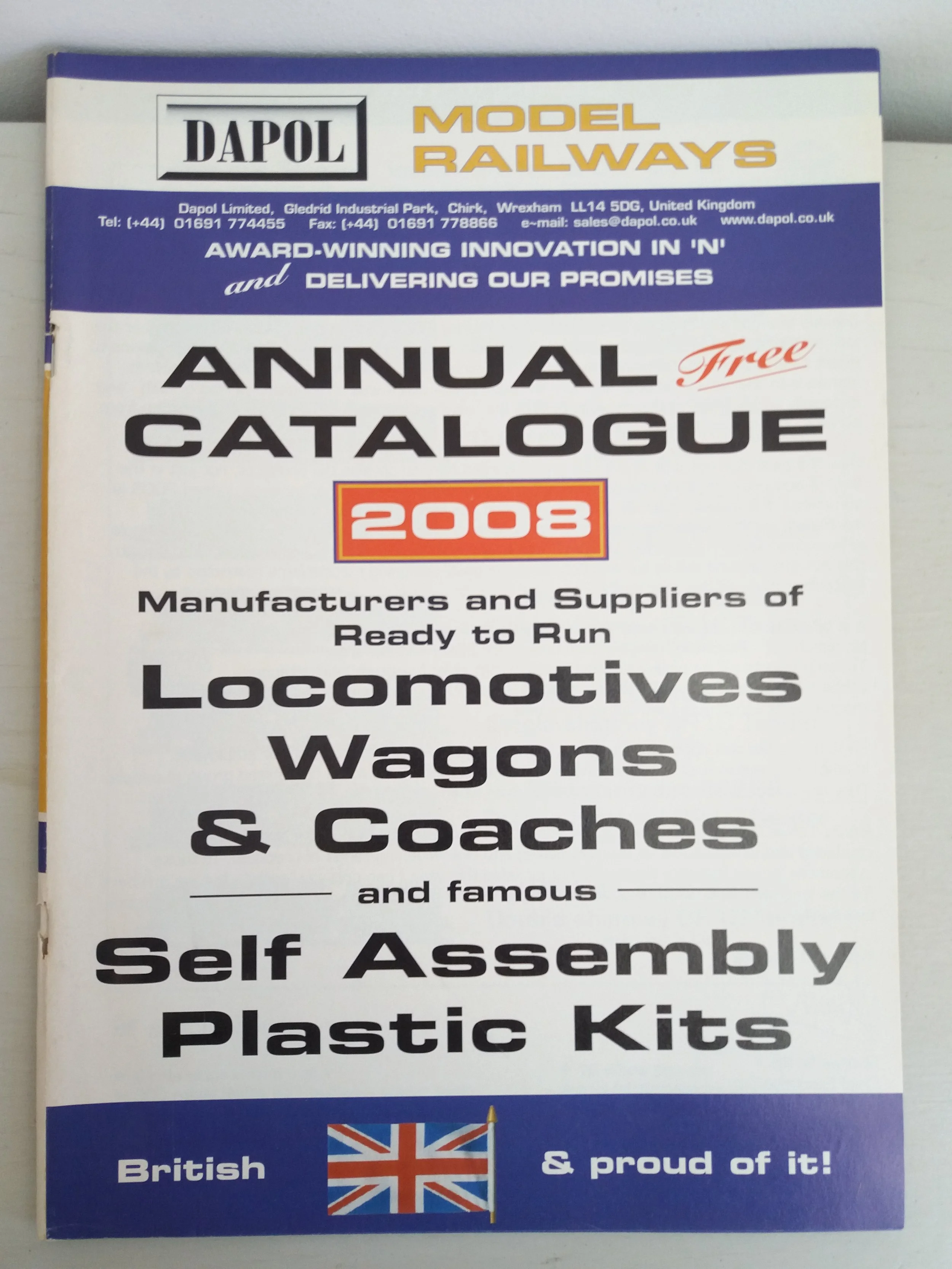 DAPOL Model Railways
Annual Catalogue 2008