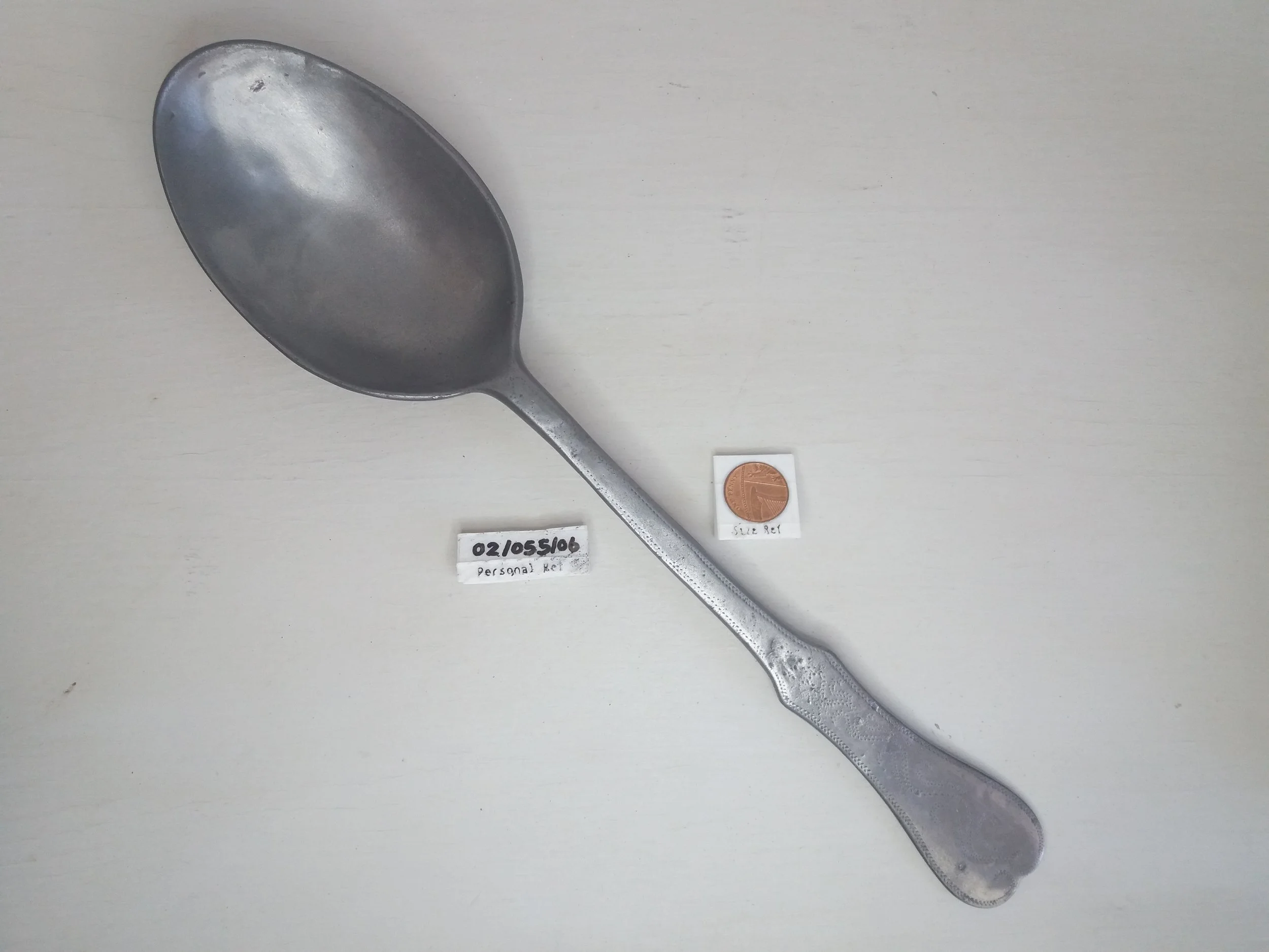 1940s | Askvoll Brug Pewter Extra Large Spoon