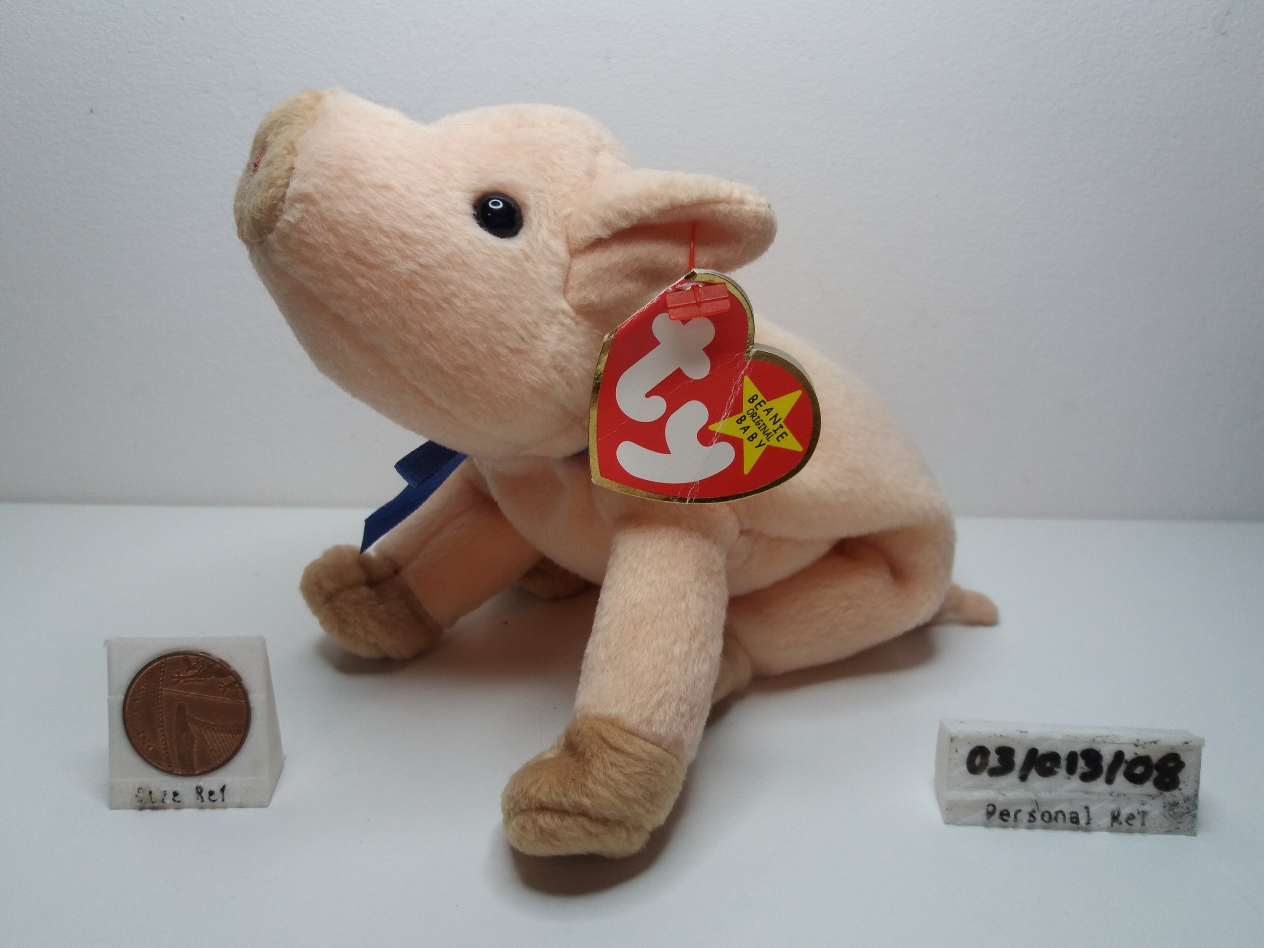 Knuckles the Pig - ty Beanie Babies