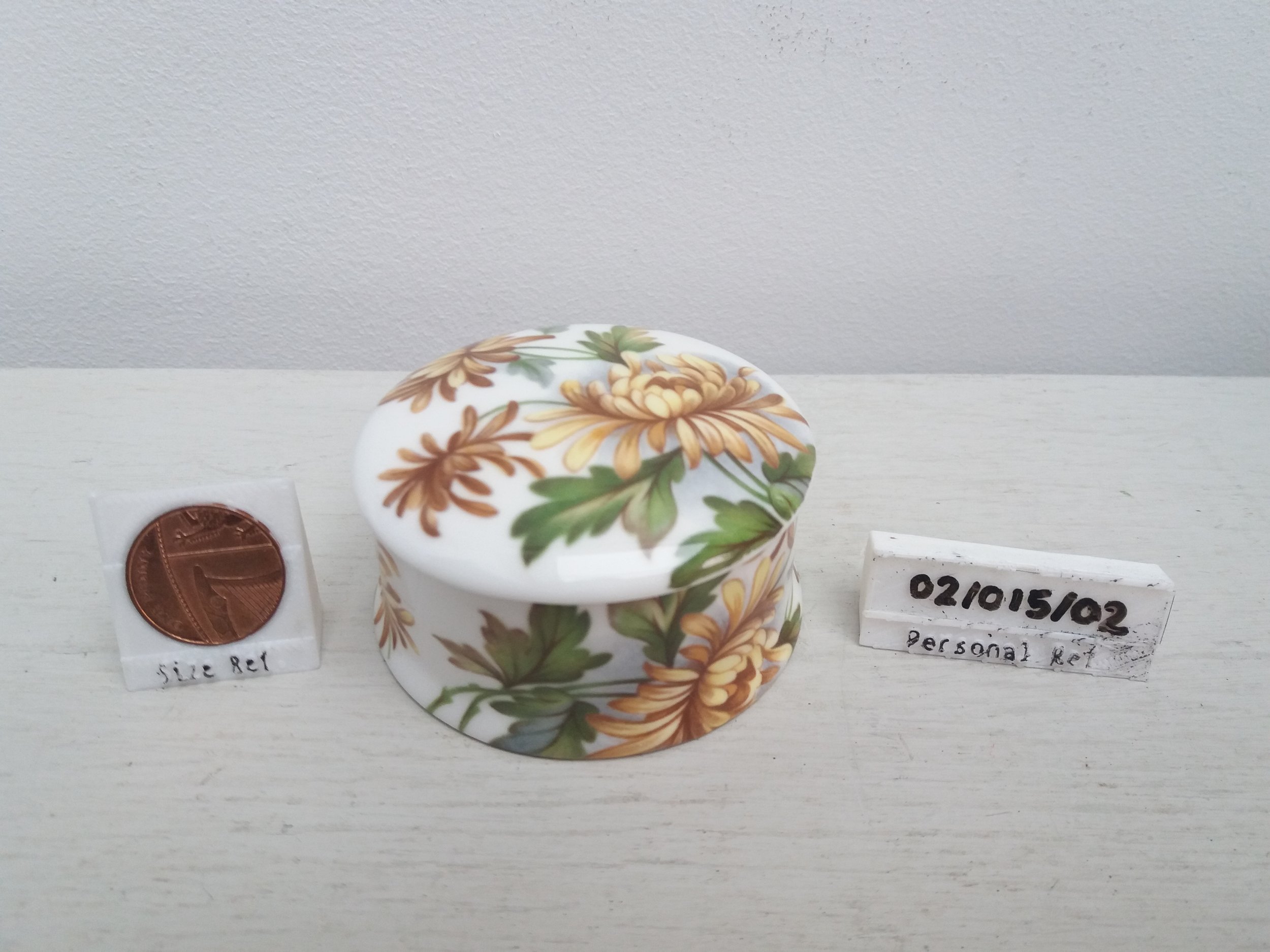 Floral Pill Box