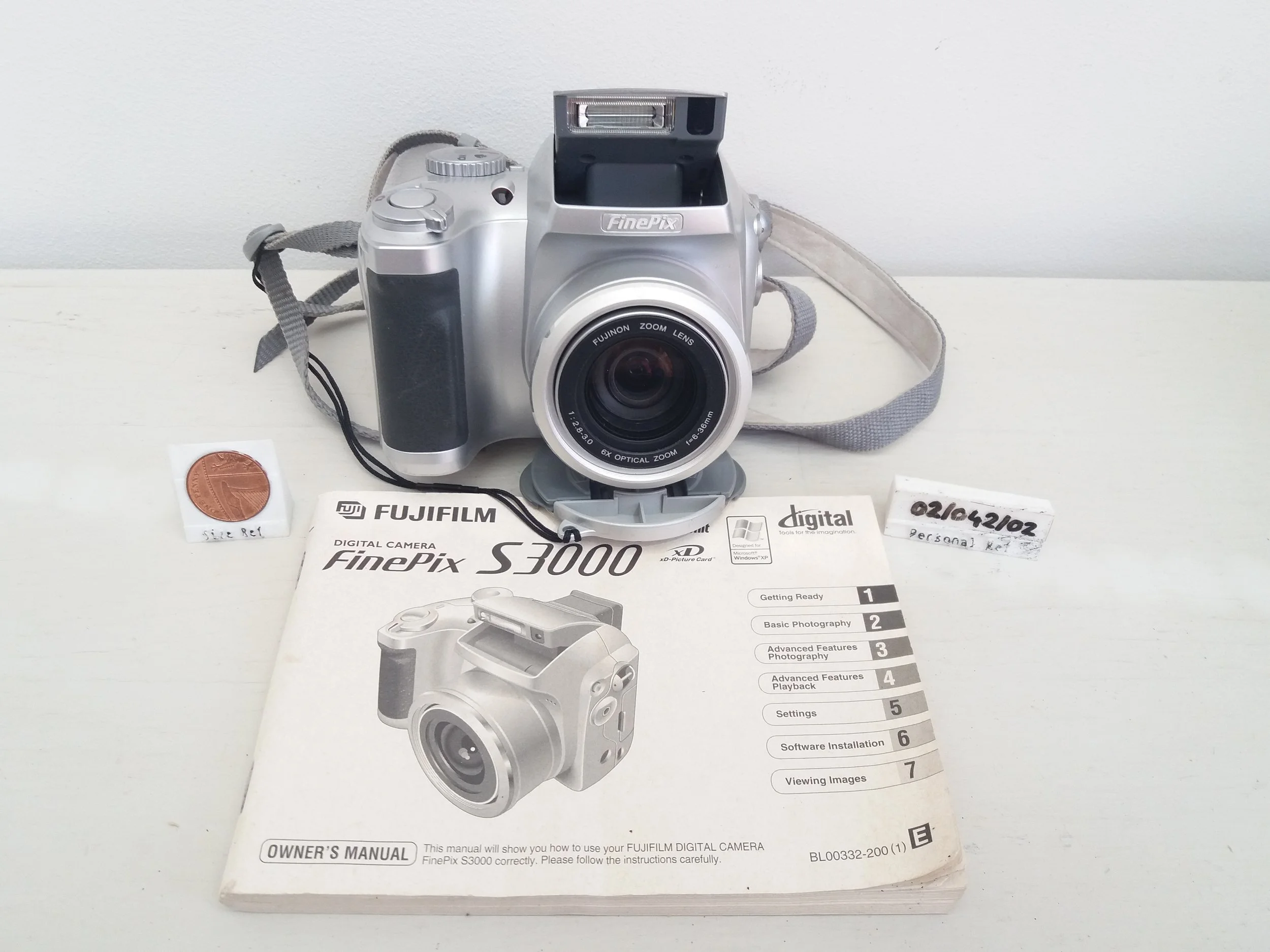 2003 | Fujifilm FinePix S3000 Digital Camera with Instructions