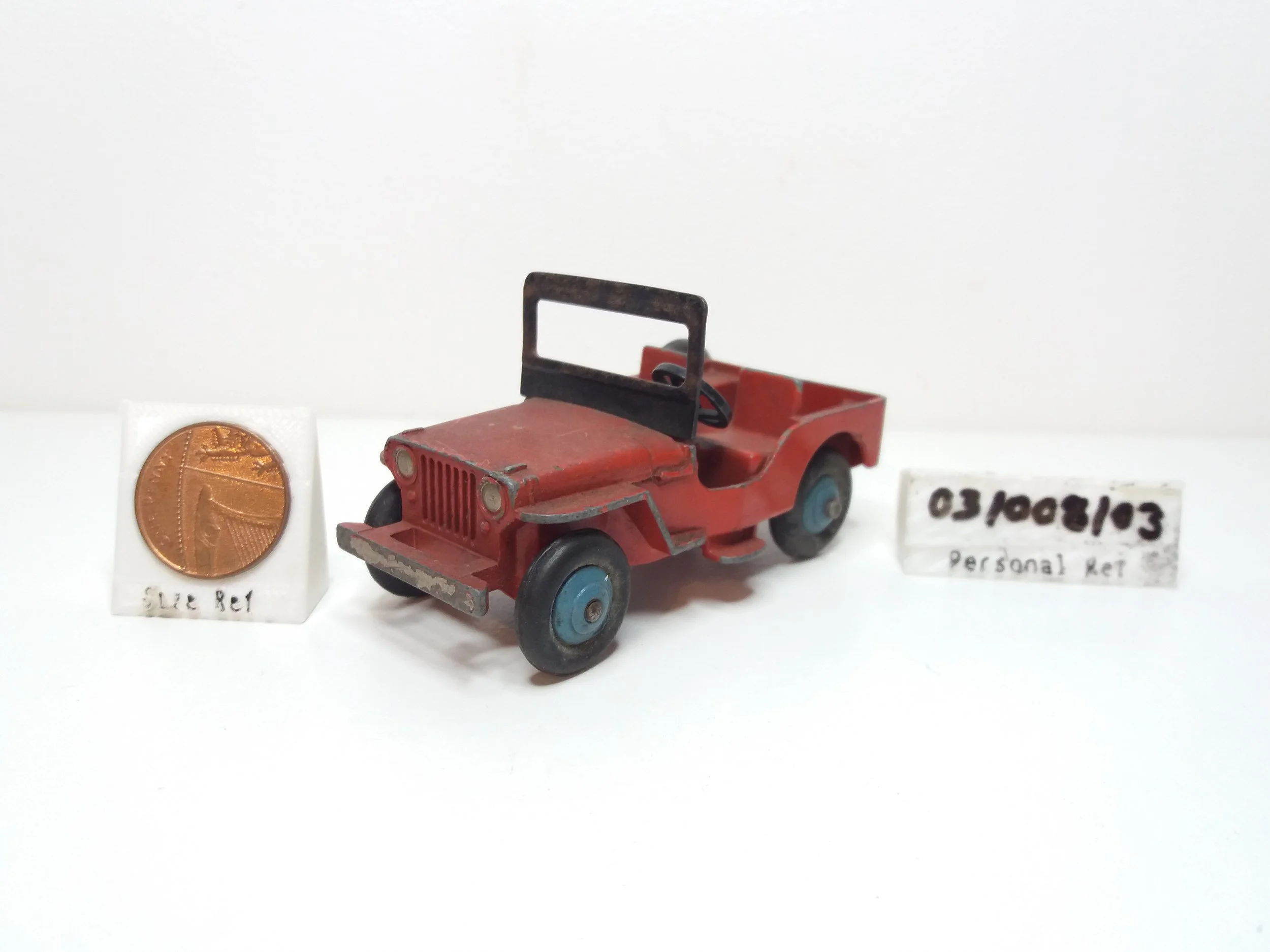 #25y - Jeep (Unboxed) - Dinky Meccano