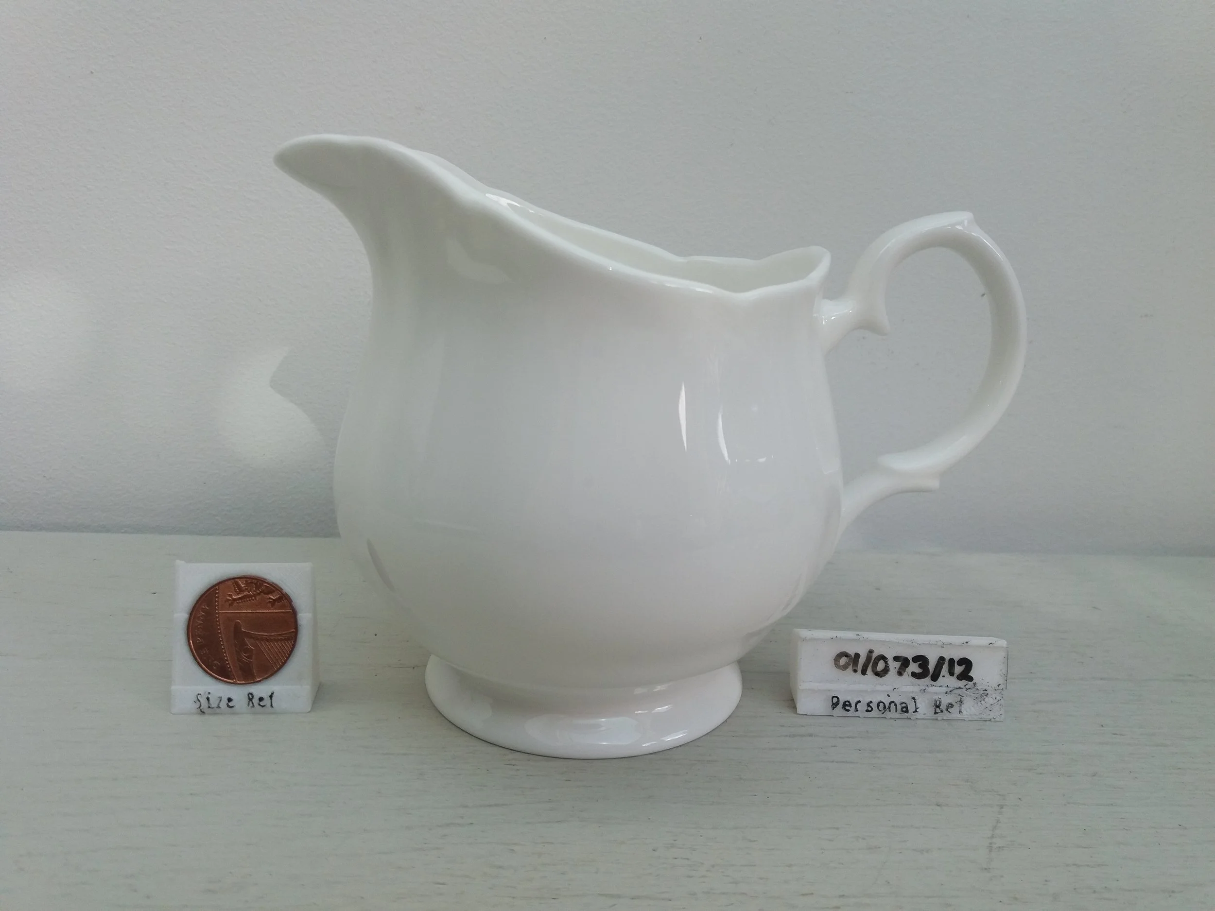 White Cream Jug