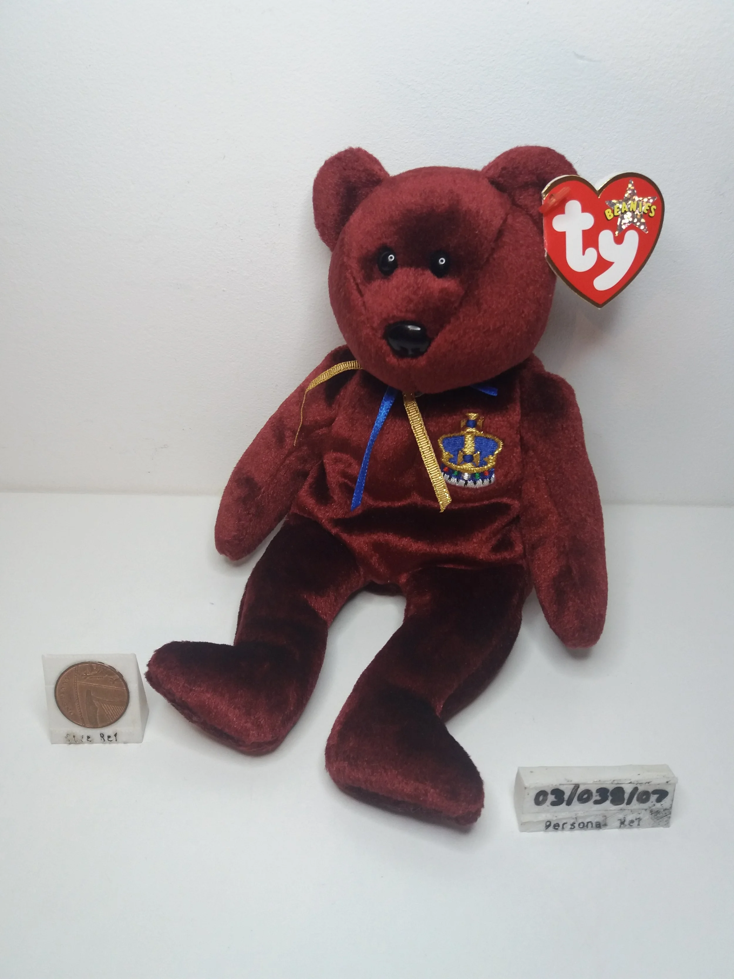 Buckingham the Bear (UK Exclusive) - ty Beanie Babies