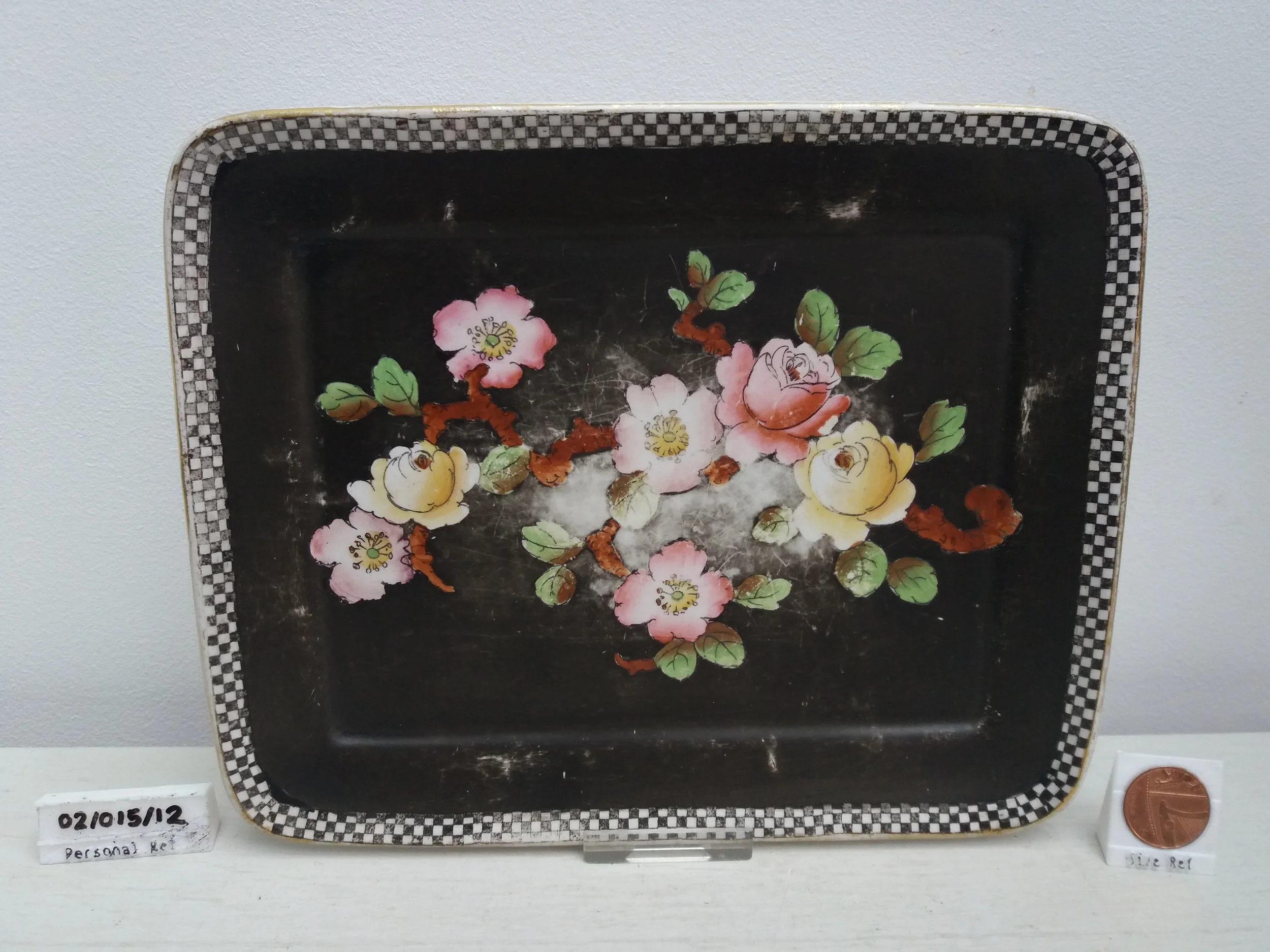 1891 - 1910 | Henry Alcock Pottery / Pratts Kan-Su Ware Dish