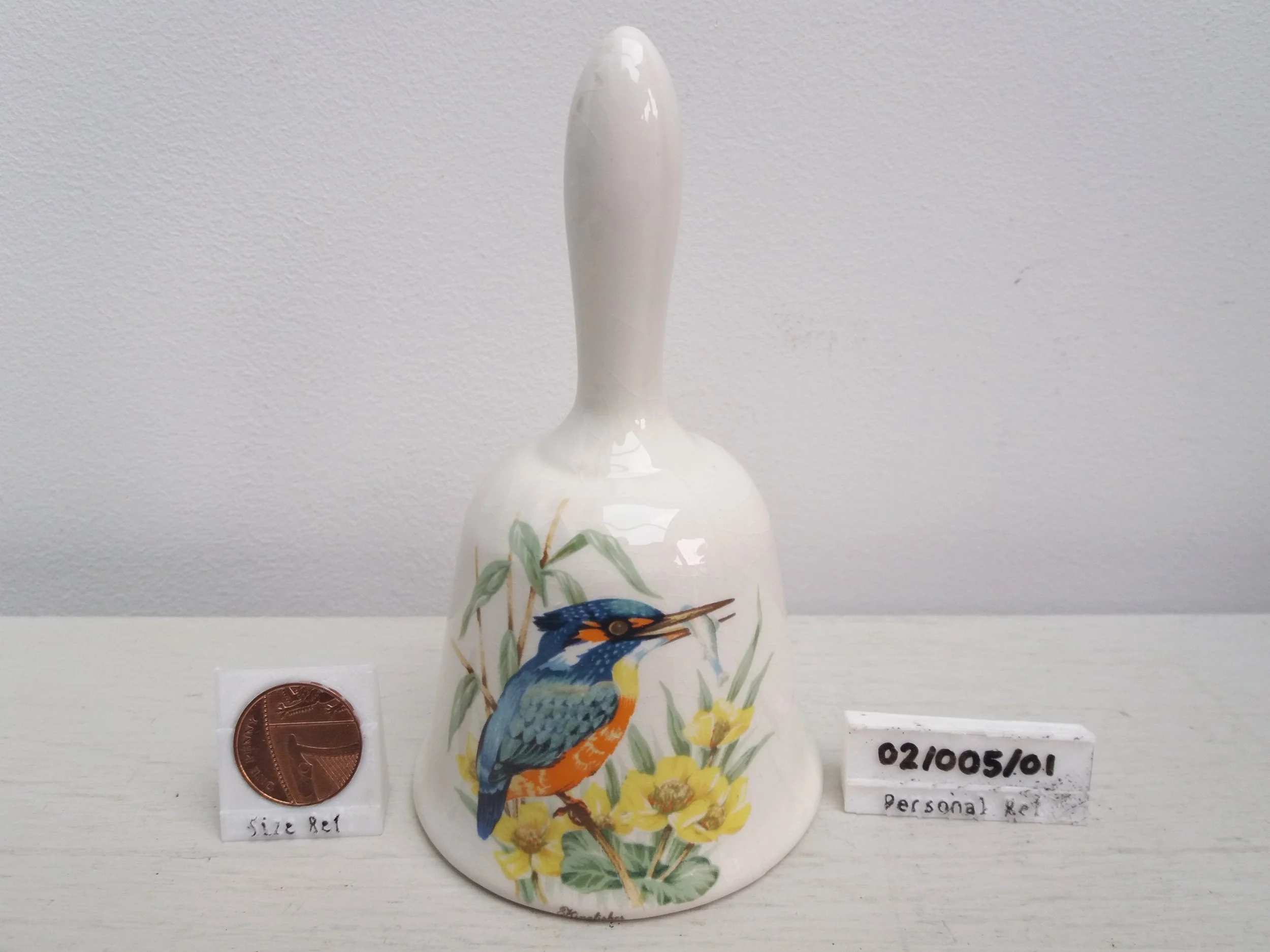 1970s / 1980s | Kingfisher Porcelain Bell